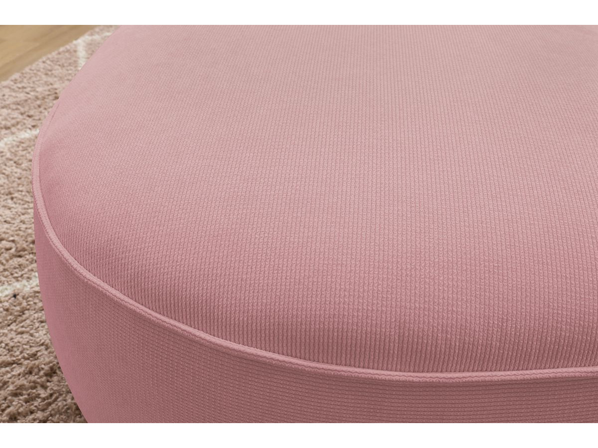 Bobochic Saint-germain Pouf Strukturstoff Rosa