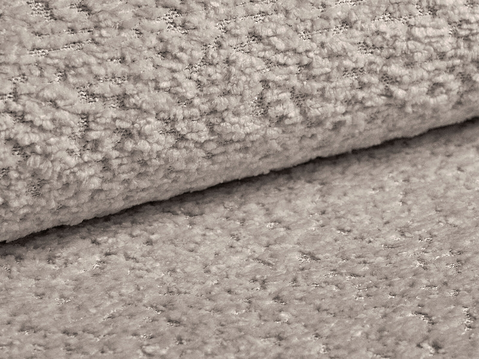 Micadoni Sofa Lido 2-Sitzer Boucle Warmes Grau