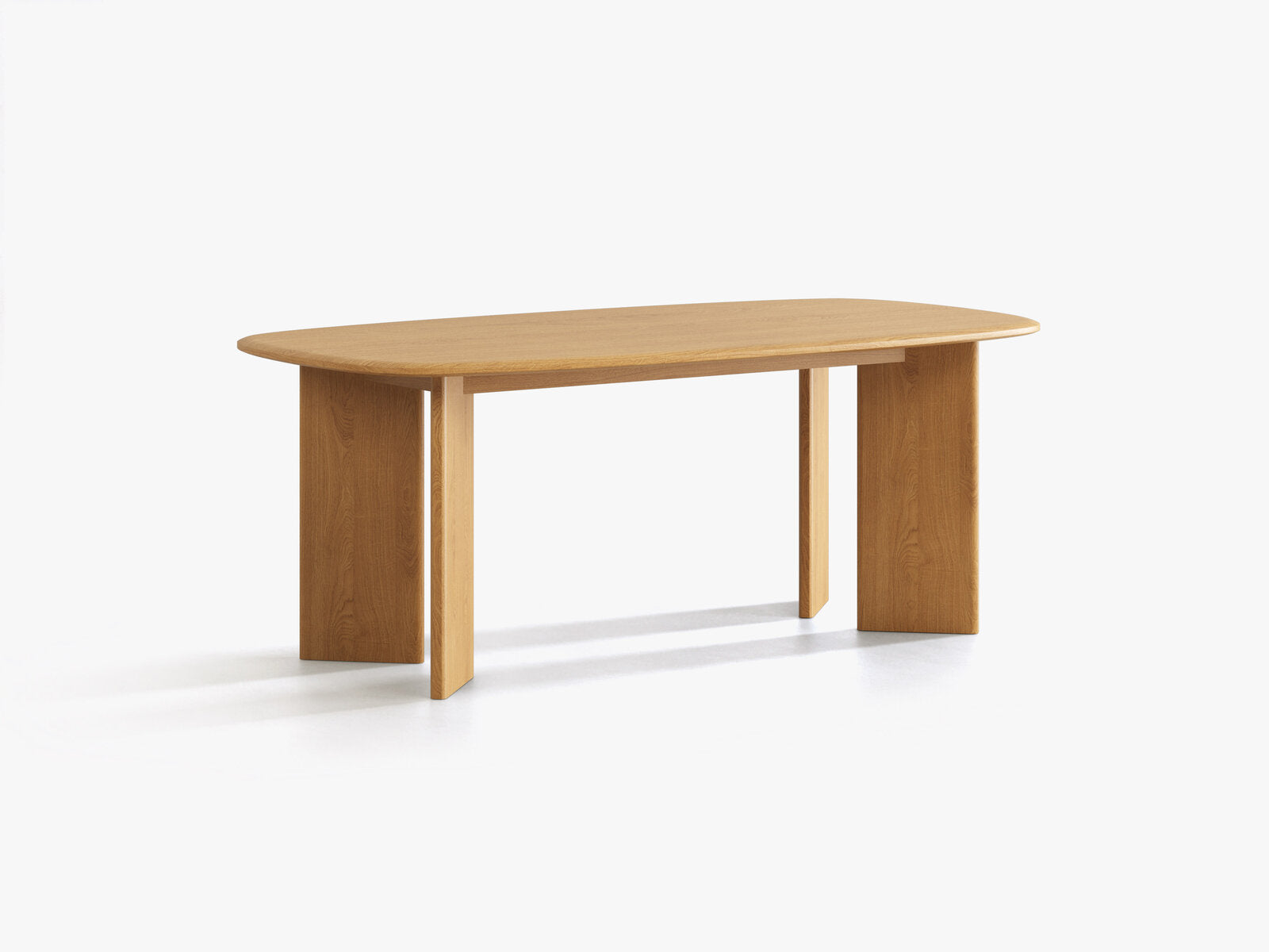 Micadoni Charlotte Esstisch Eiche Natur 200 x 100 cm