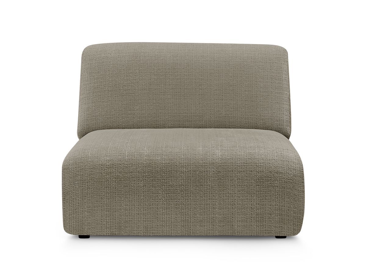 Bobochic Sirius Sofamodul 1-Sitzer Strukturstoff Taupe