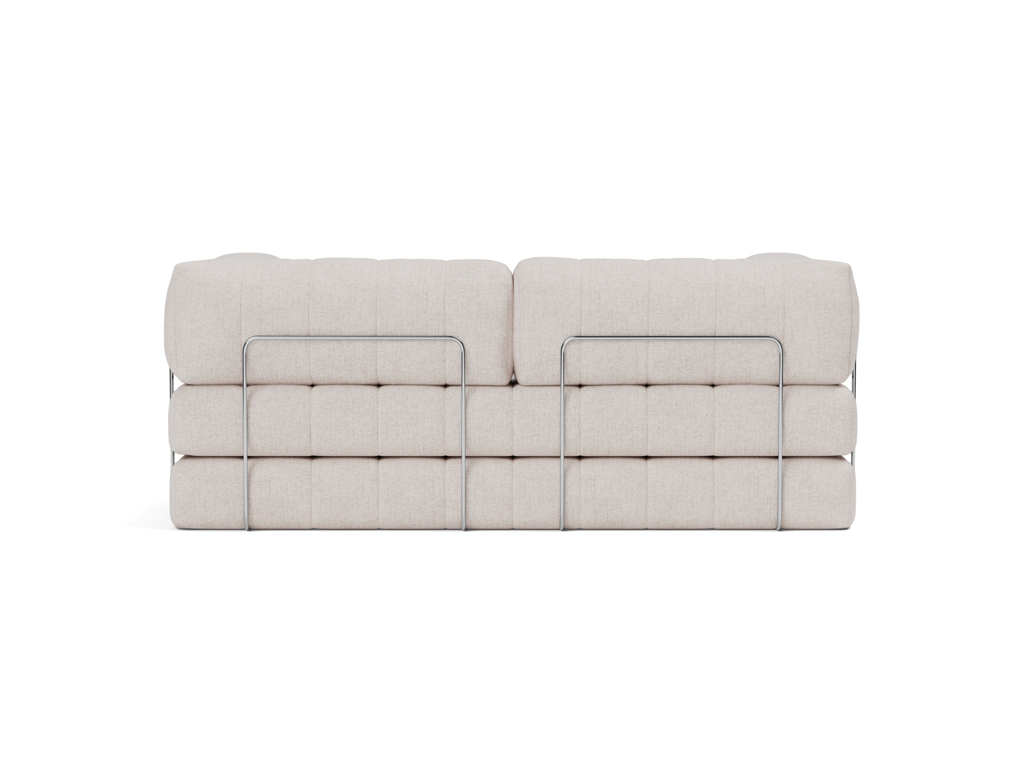 Schlafsofa CozyPad mit Armlehnen Strukturierter Stoff Weda 300-Weda-Sand