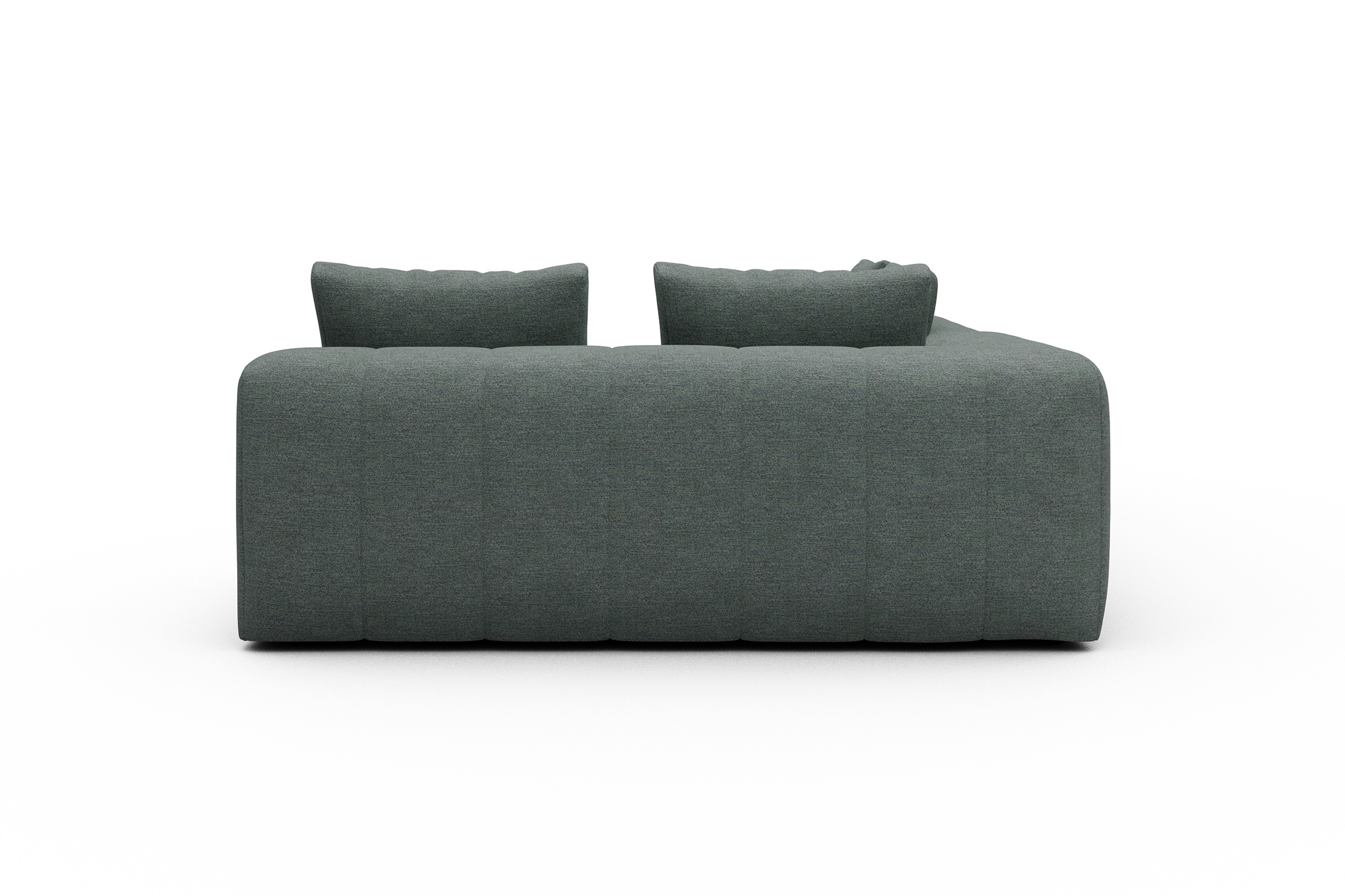 Ecksofa Hugo 2x 2,5-Sitzer Armlehne links Carreno-Ice-Blue