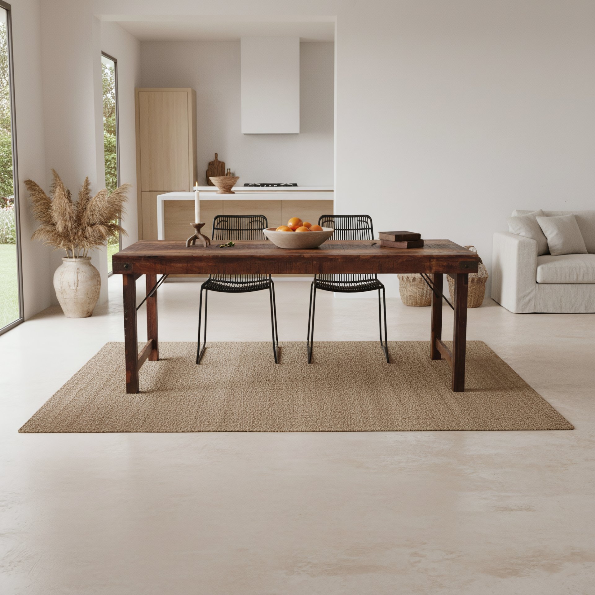 Raw Materials Klappbarer Vintage-Esstisch XL 190x80x76cm