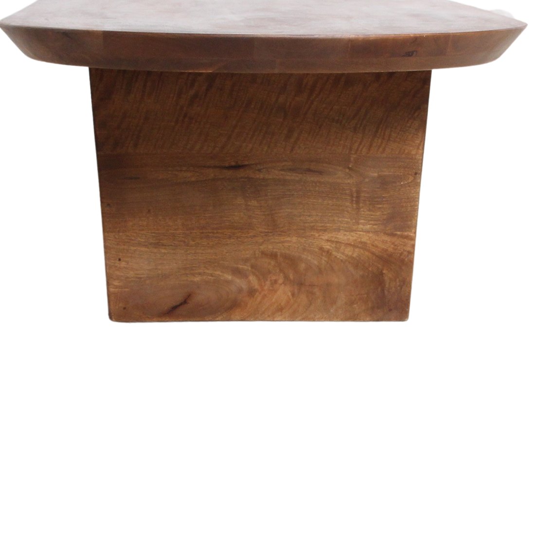 Raw Materials Bullnose-Couchtisch braun