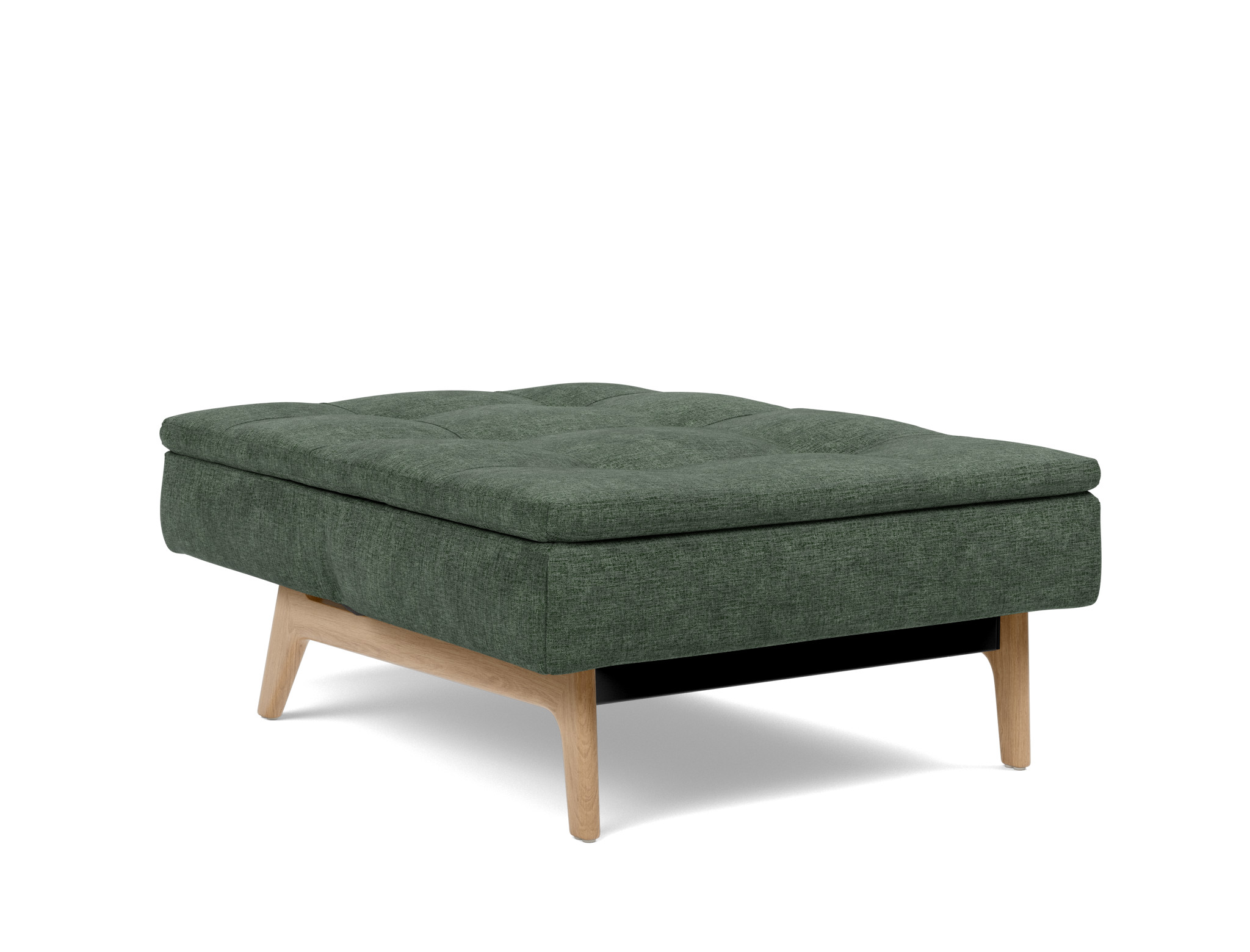 Sessel Dublexo Flachgewebe Avella 281-Pine-Green Beine Eiche