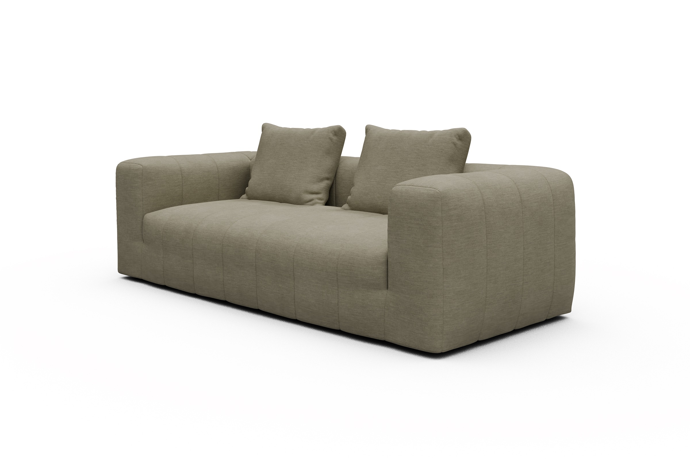Sofa Hugo 3-Sitzer Vivus-Dusty-Sand