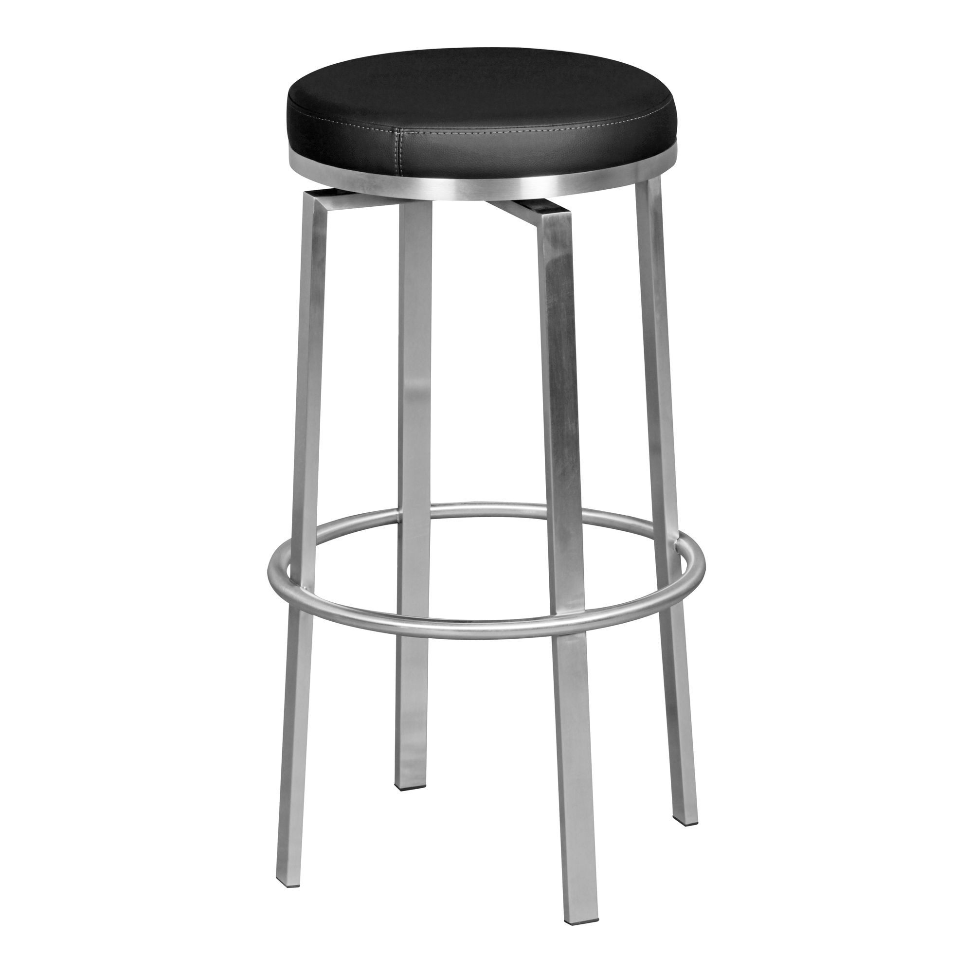 Barhocker Nesbyen Metall Schwarz Ø 42 cm