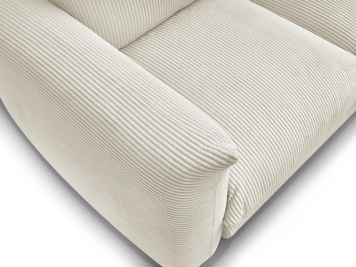 Bobochic Ernest Sofa 2-Sitzer Cordsamt Beige