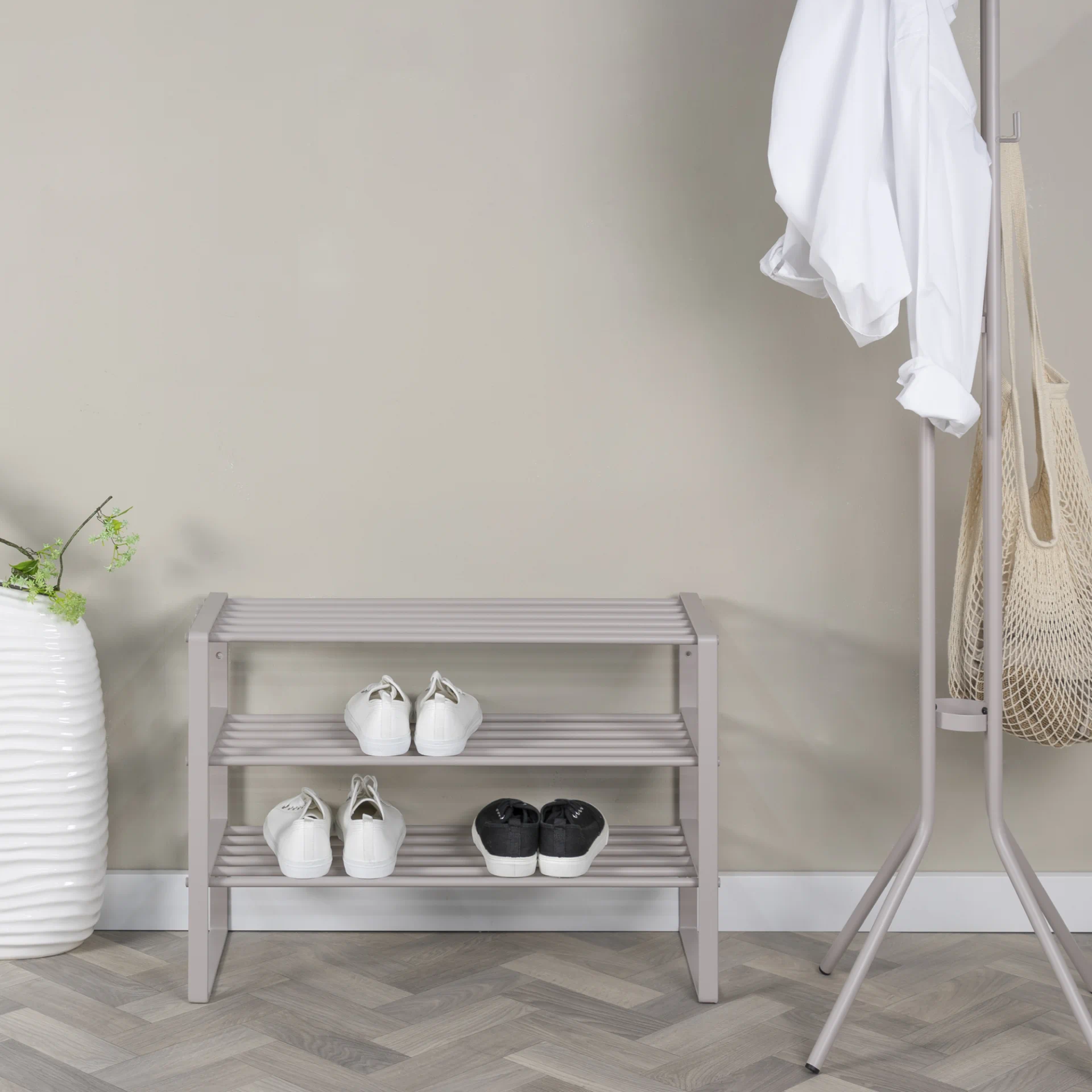 Spinder Design Schuhregal Rex SR 2 Silky Taupe
