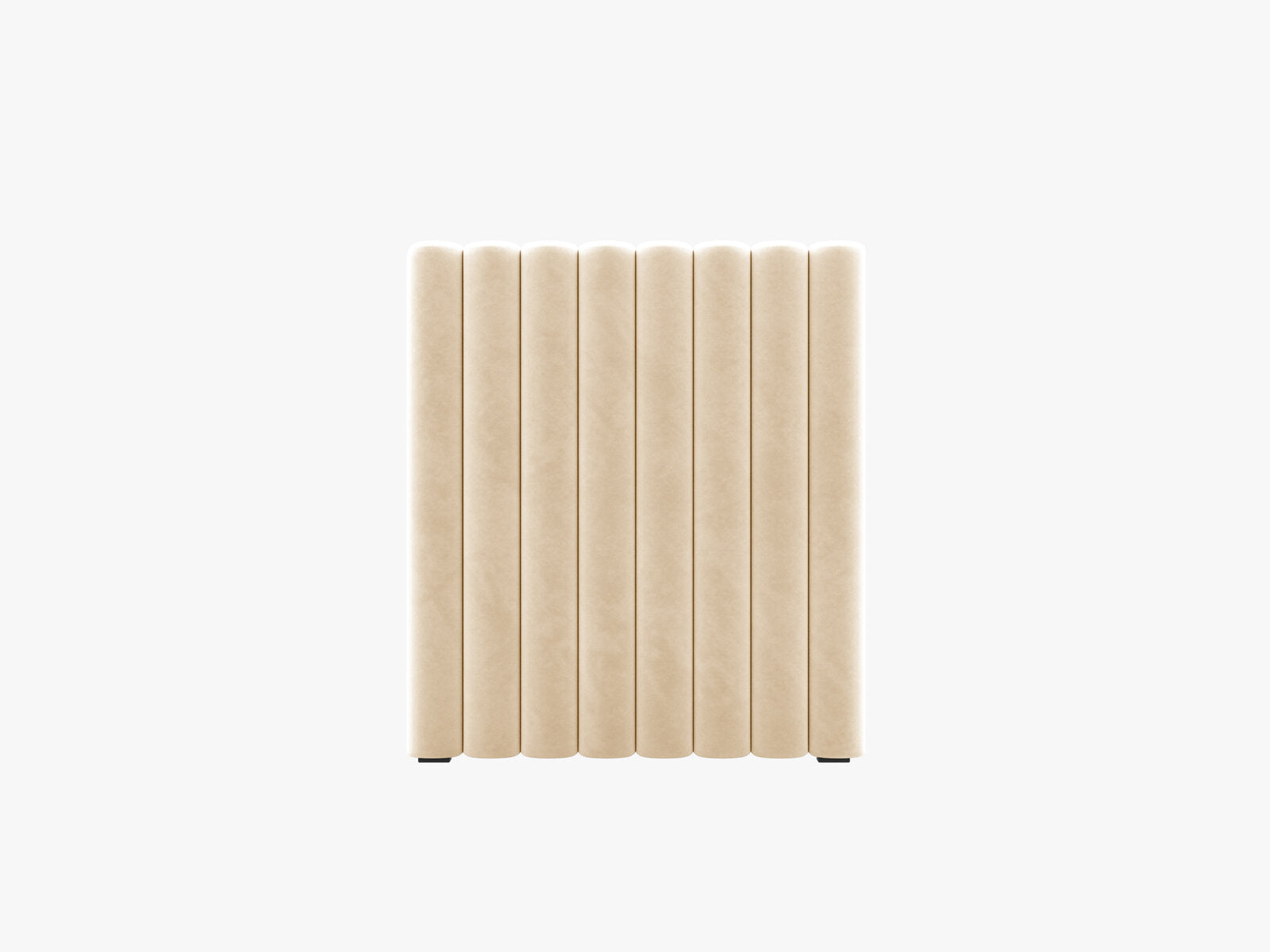 Micadoni Mistero Samtiger Kopfteil 80 cm Samt Paris Nude 80x95