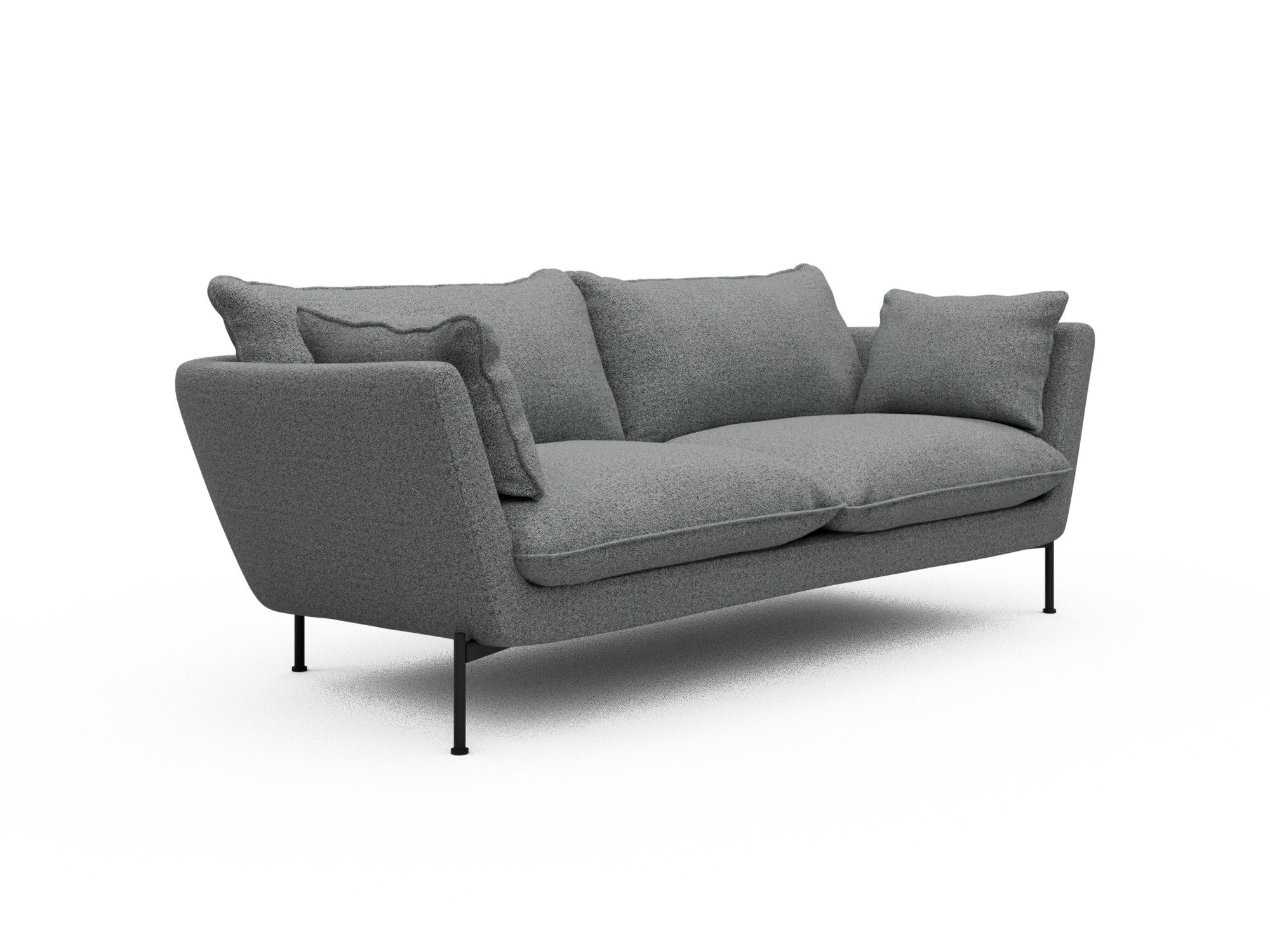 Skandi Home Sofa Anton Soft 2-Sitzer Aivi-Gravet-Grey moebelfaktor