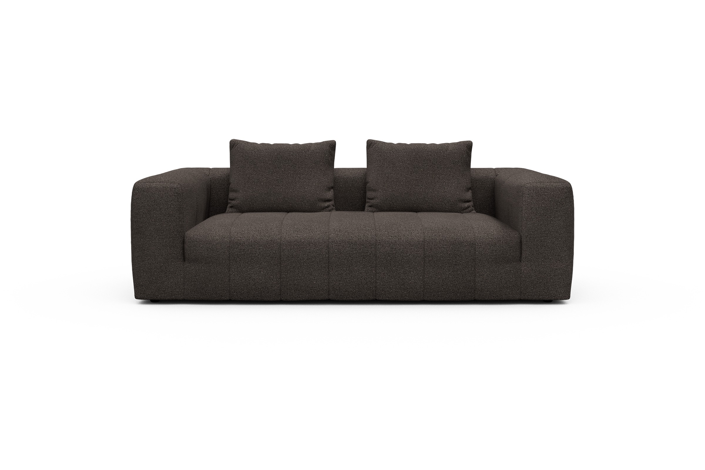 Hugo 3-Sitzer Boucle-Taupe moebelfaktor