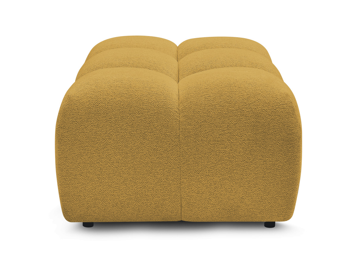 Bobochic Melisse Pouf Melange-Stoff Gelb