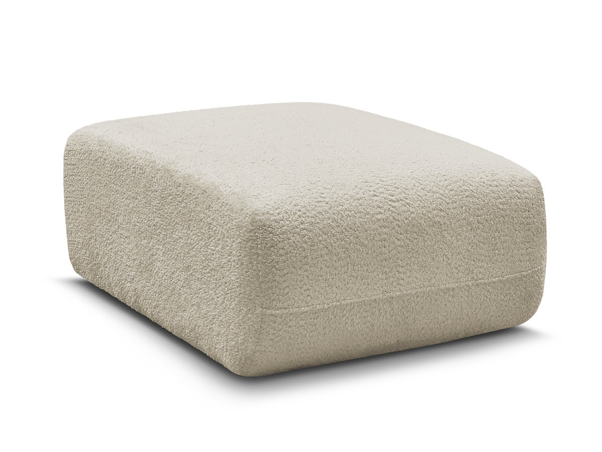 Bobochic Anda Pouf Chenille Beige