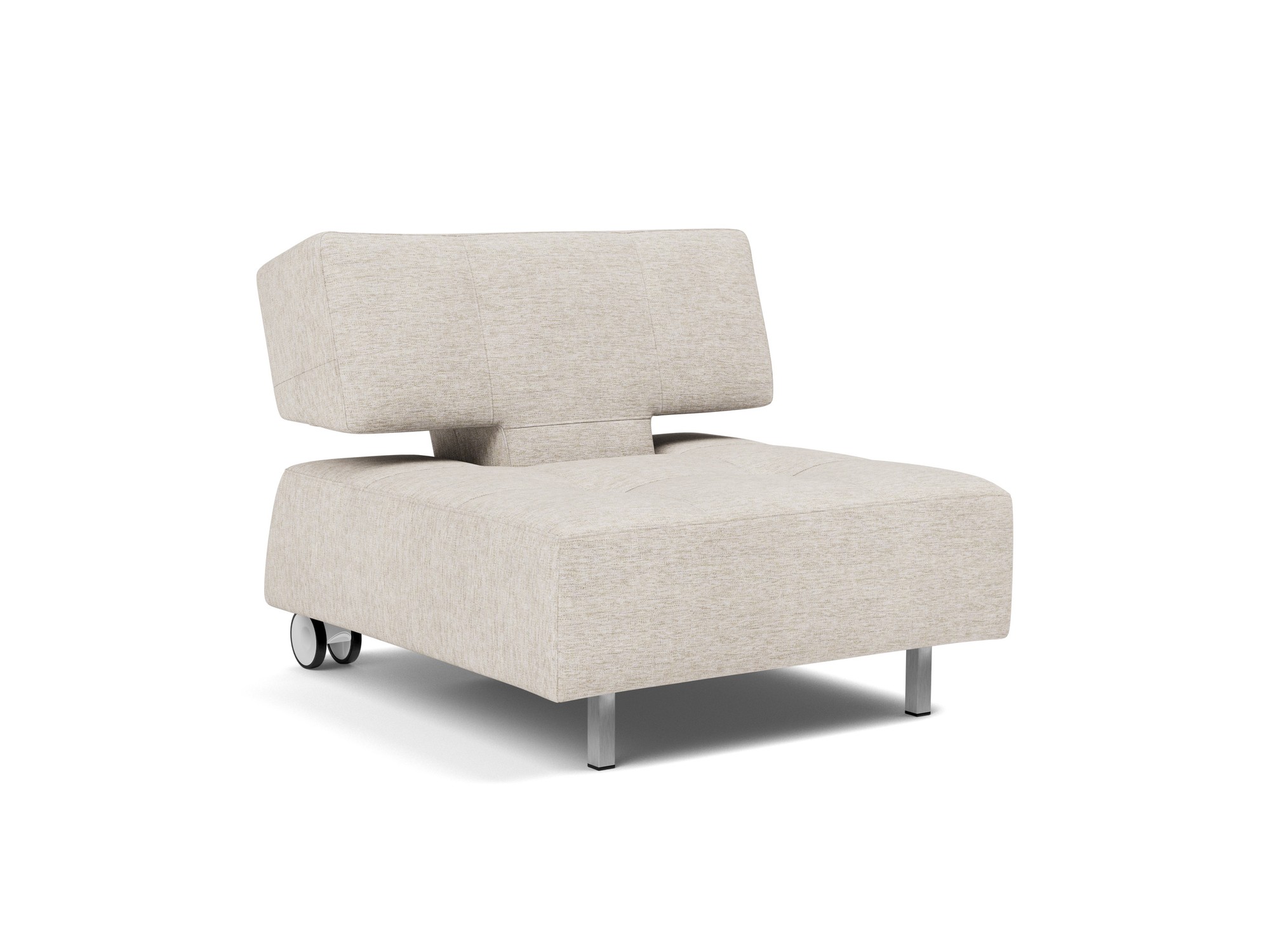 Sessel Long Horn D.E.L. Chenille Yuveno 470-Natural