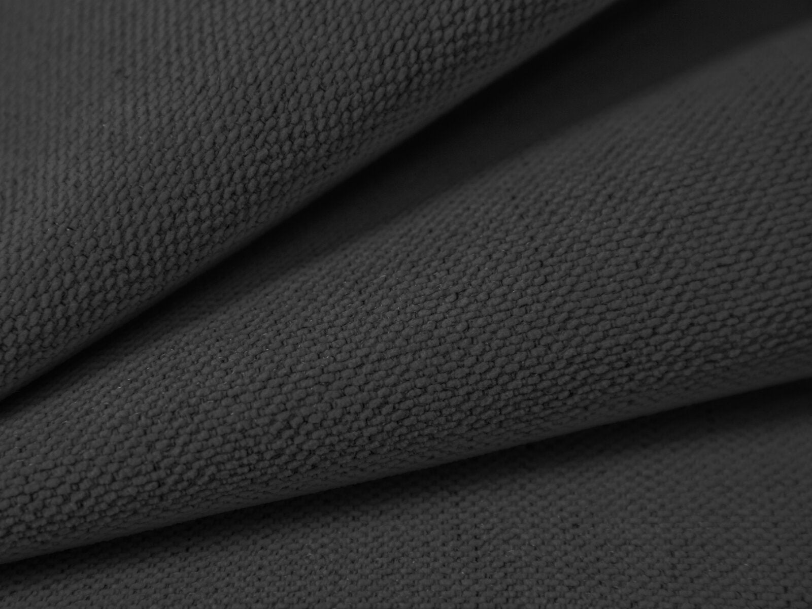 Micadoni Ecksofa Victor 3-Sitzer mit Schlaffunktion Links Strukturierter Stoff Anthrazit