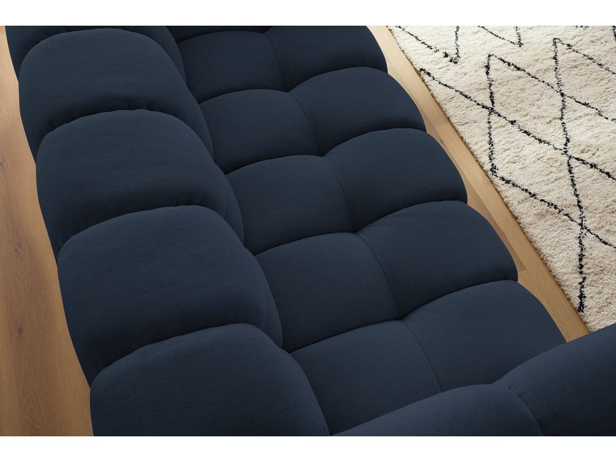 Bobochic Cloud Sofa 3-Sitzer Stoff Dunkelblau