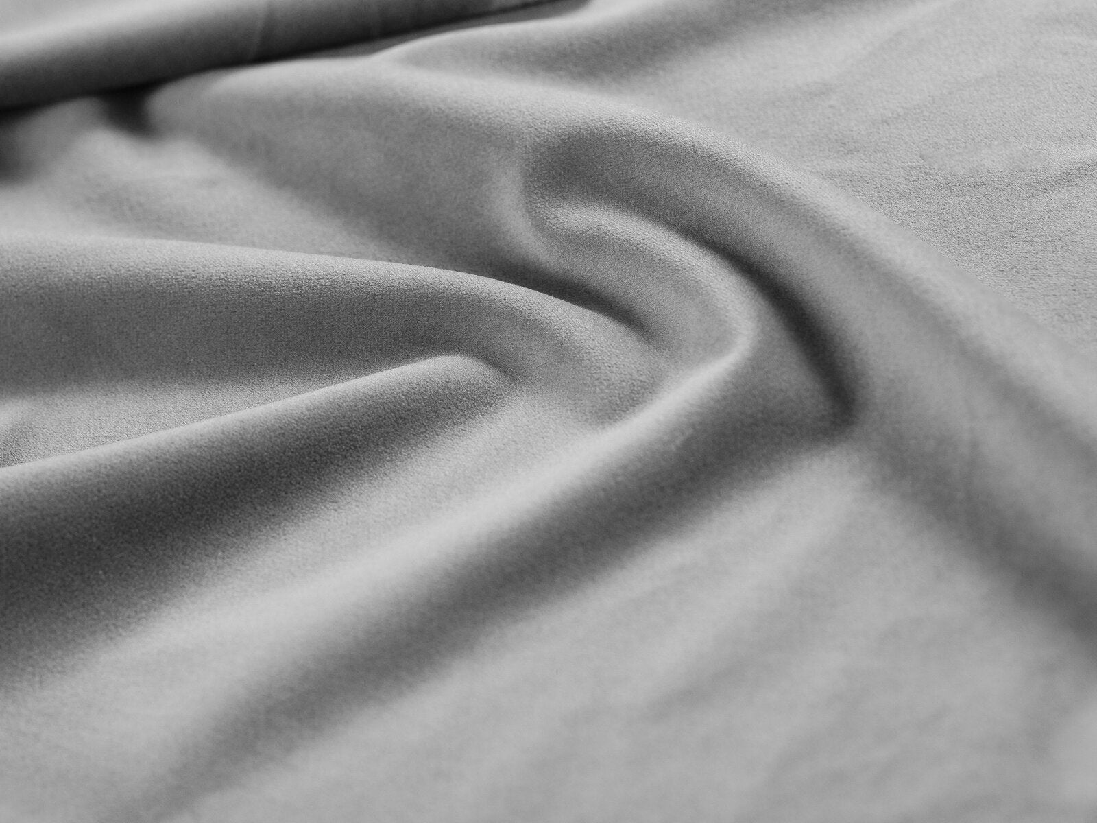 Micadoni Stauraumbett mit Kopfteil Eloise Samt Magic Velvet Hellgrau 160x200