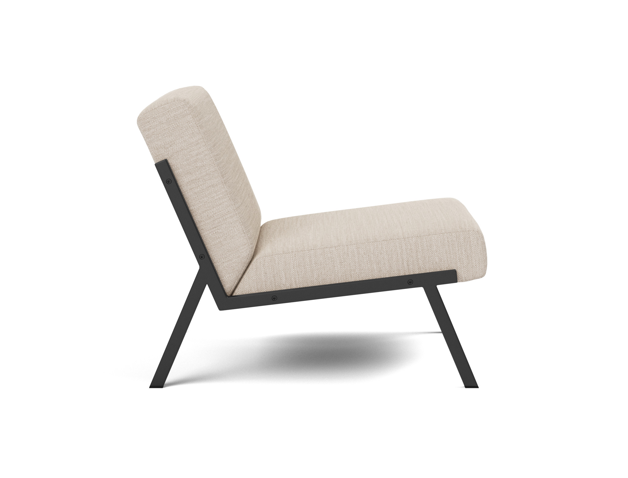 Sessel Vikko Webstoff Blida 612-Sand-Grey