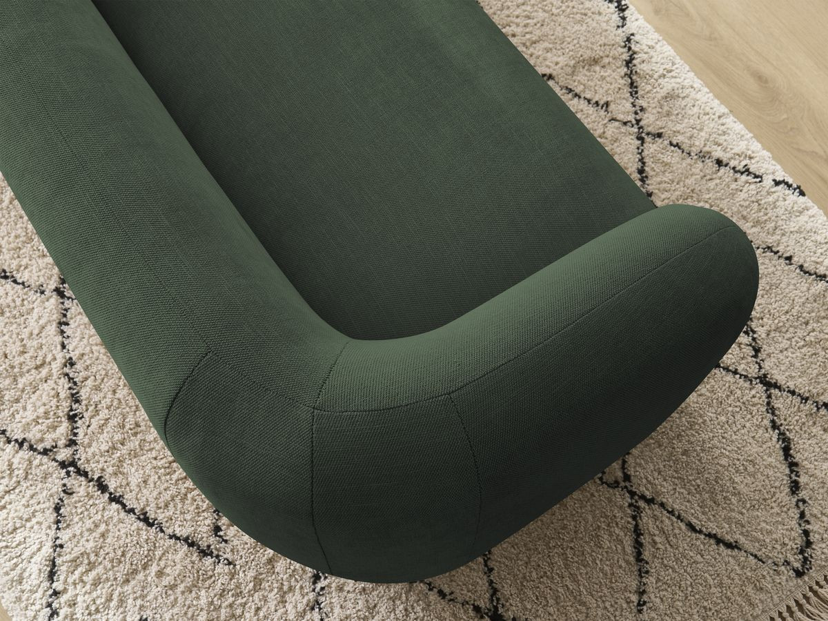Bobochic Celine Sofa 2-Sitzer Stoff Grün