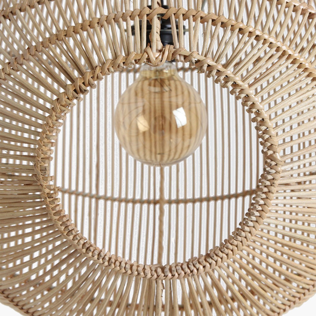 Raw Materials Rattan Pendelleuchte Sphere