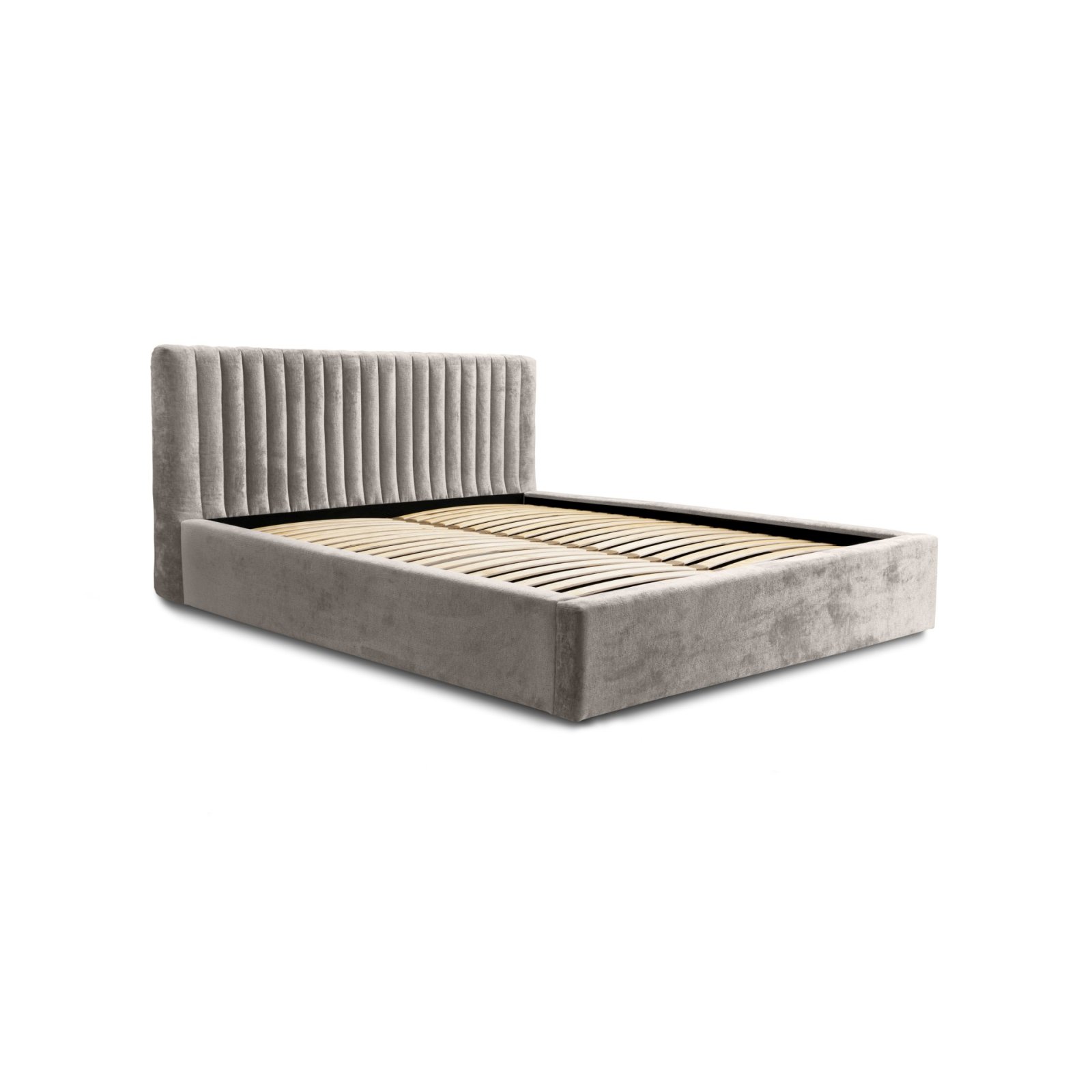Polsterbett Velo-I Chenille 180x200 mit Holzrahmen Perfect Harmony 04