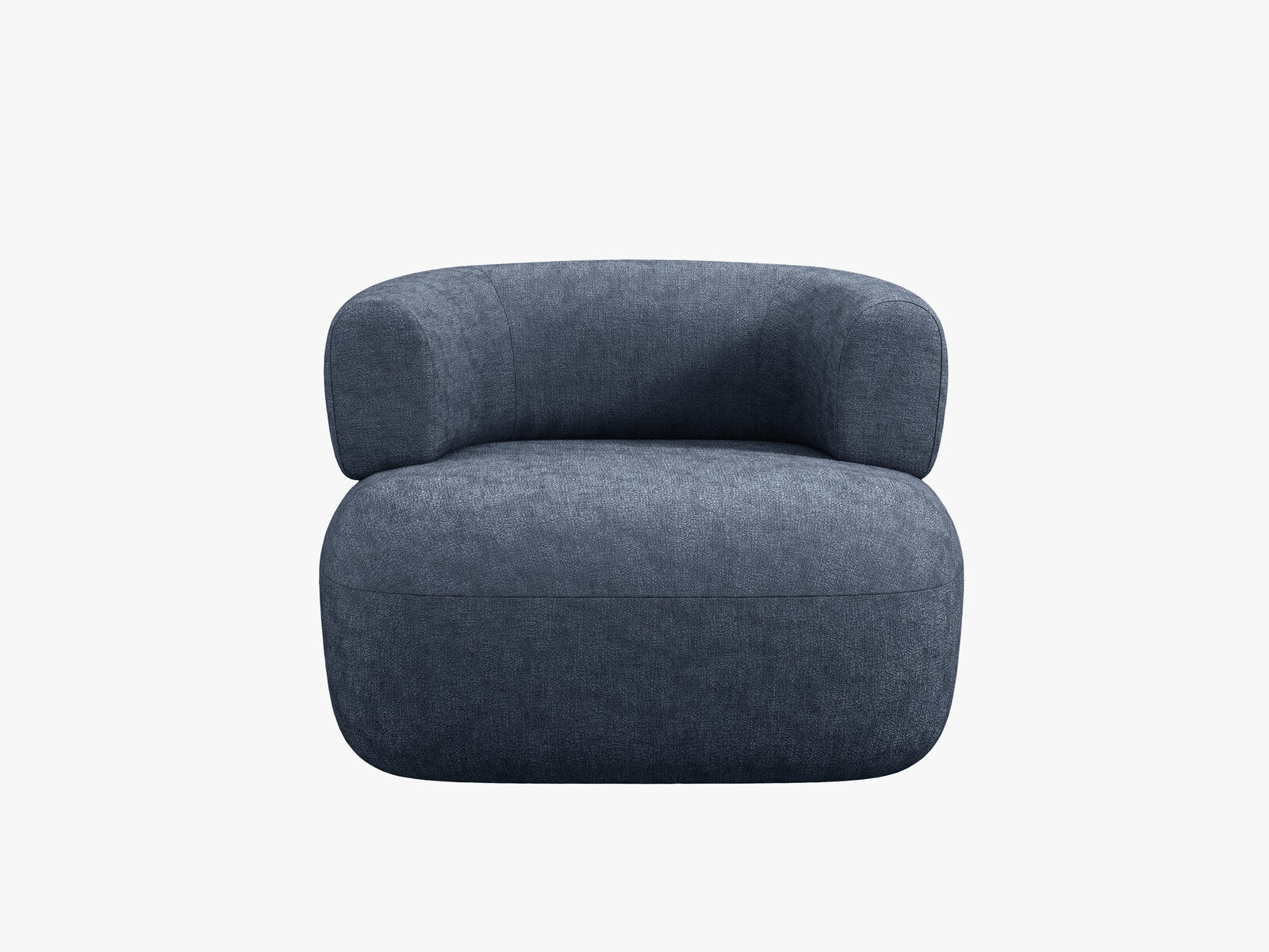 Micadoni Sessel Jenny Chenille Perfect Harmony Dunkelblau