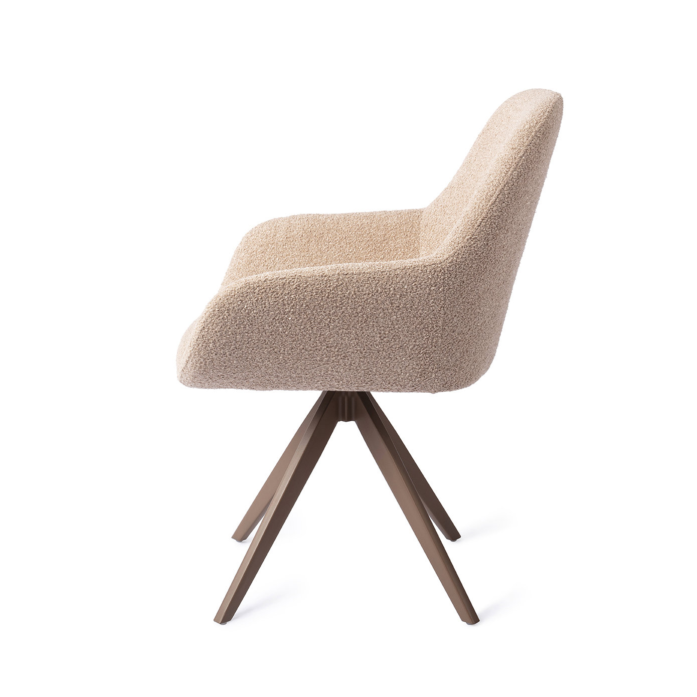 Jesper Home Esszimmerstuhl Kushi Flax Relax Turn Braun