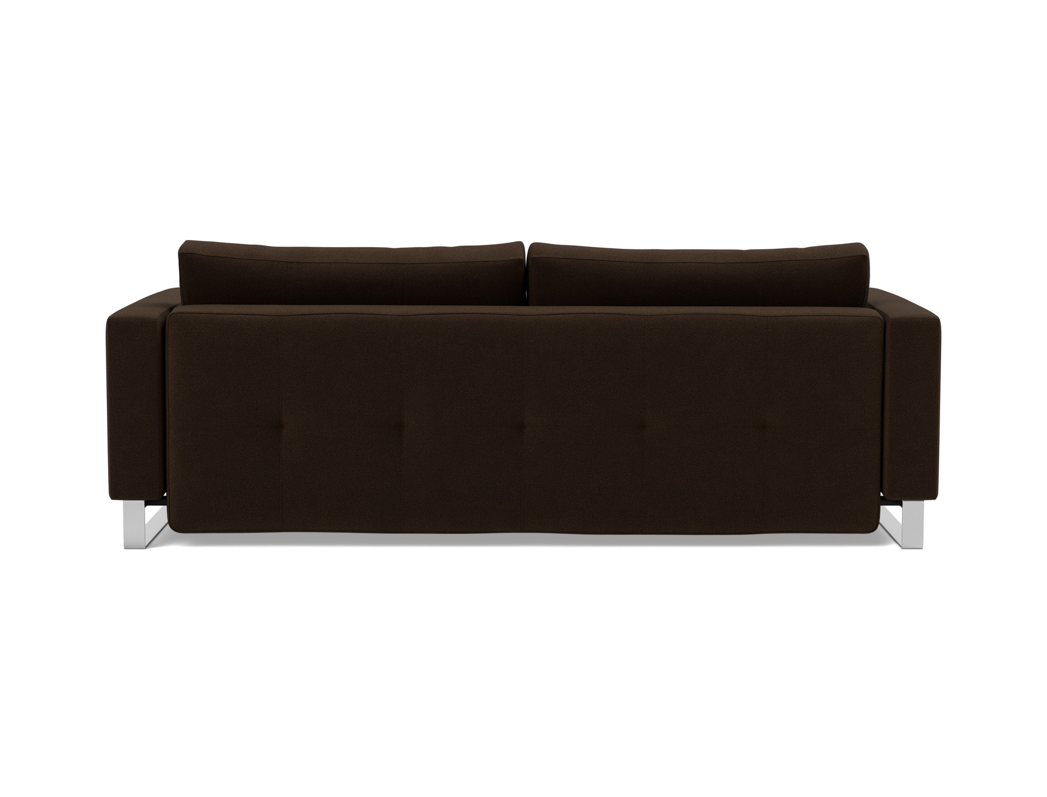 Schlafsofa Cassius D.E.L. Strukturierter Stoff Taura 358-Chocco