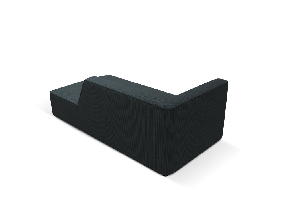 Cosmopolitan Design Chaiselongue Siena Kord Scala Blau Rechts