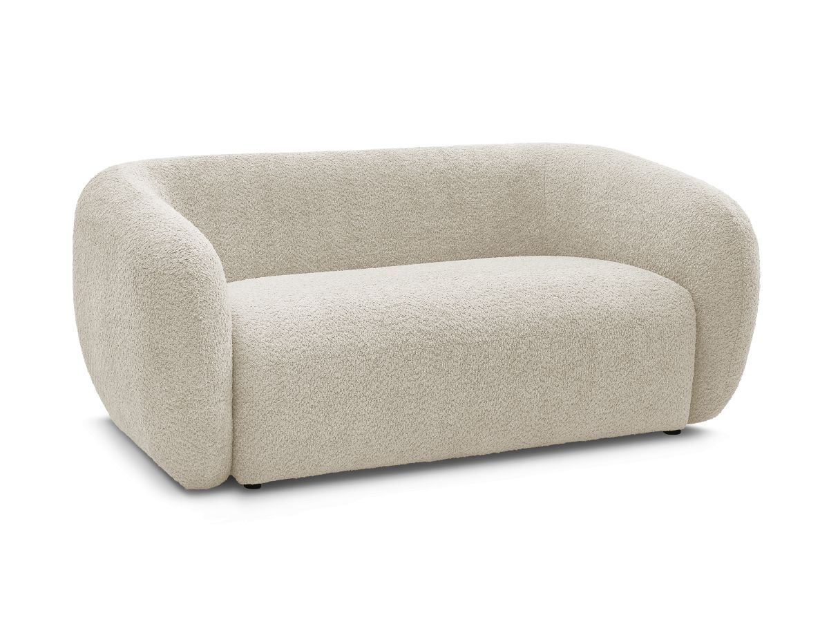 Bouclé-Stoff · Beige