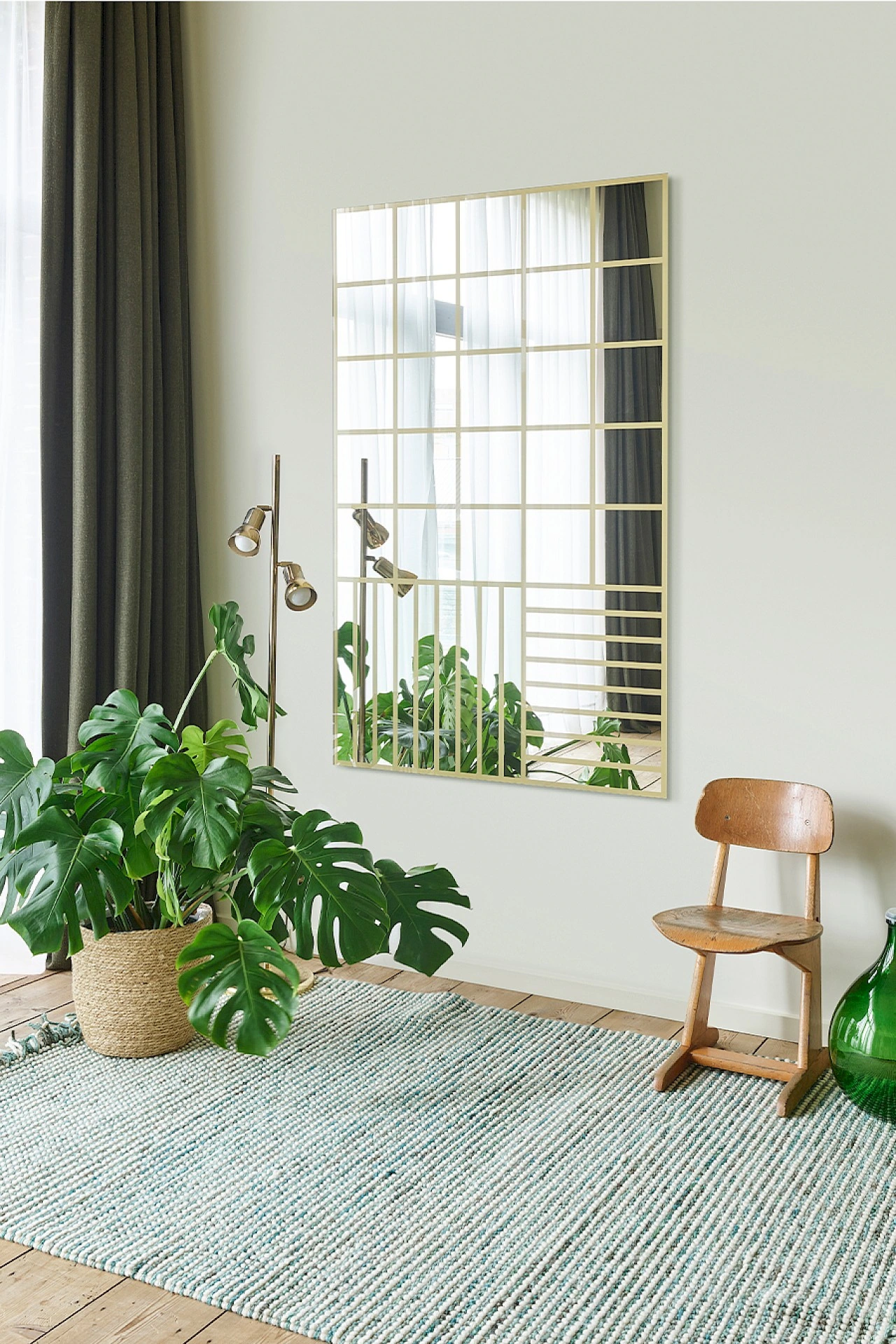 deKnudt Grid Gold – Raumansicht 2