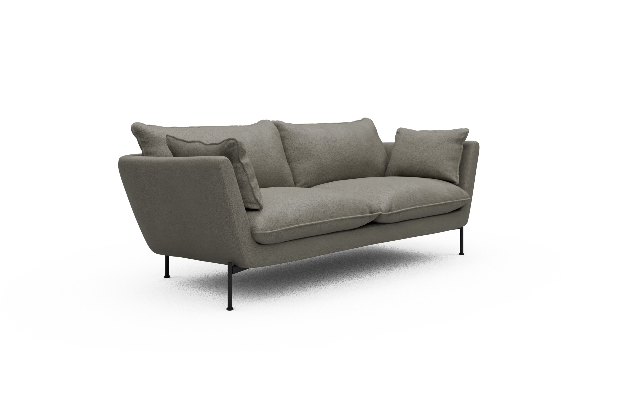 Sofa Anton PREMIUM 2-Sitzer Denari-Warm-Grey