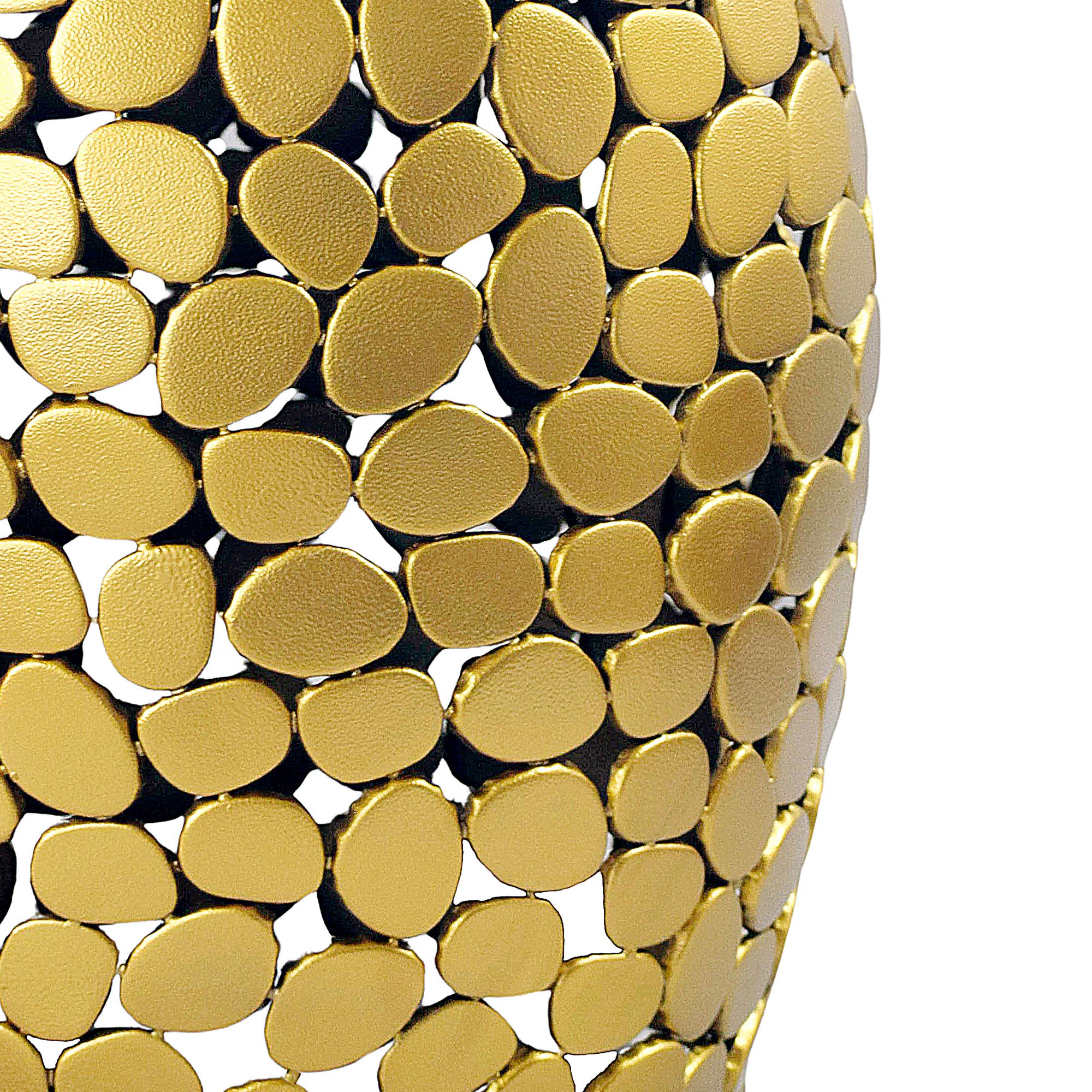 Beistelltisch Borga Marmor Gold Ø 40 cm