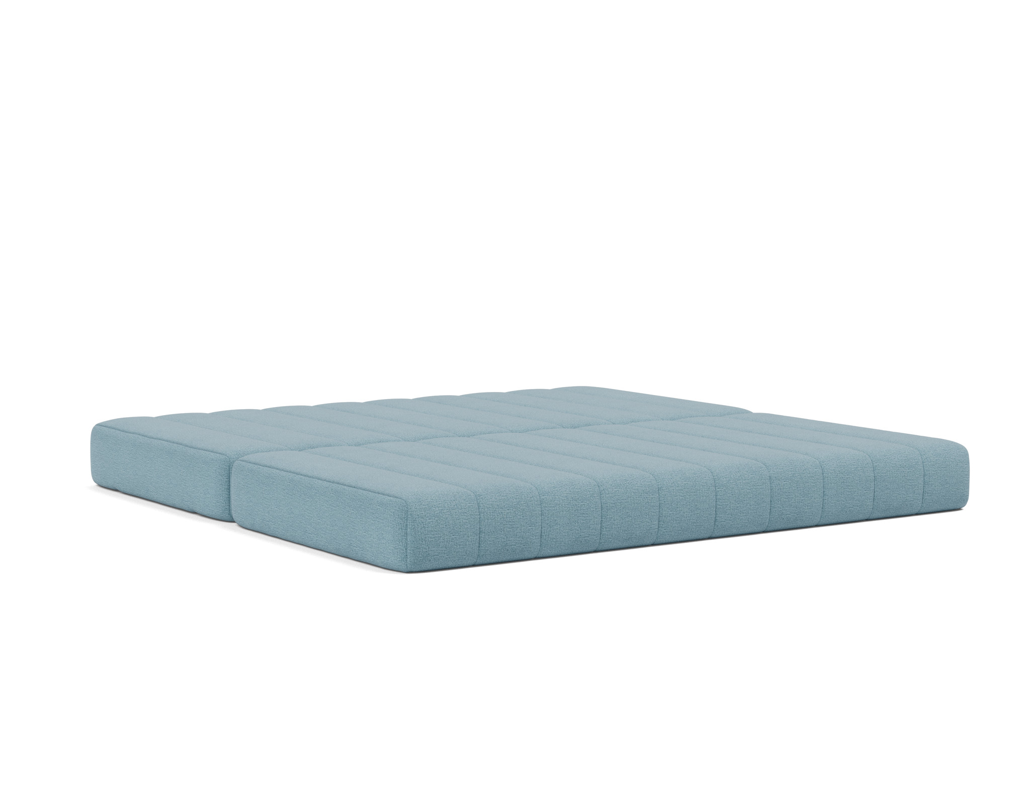 Schlafsofa CozyPad Flachgewebe Mixed Dance 525-Light-Blue