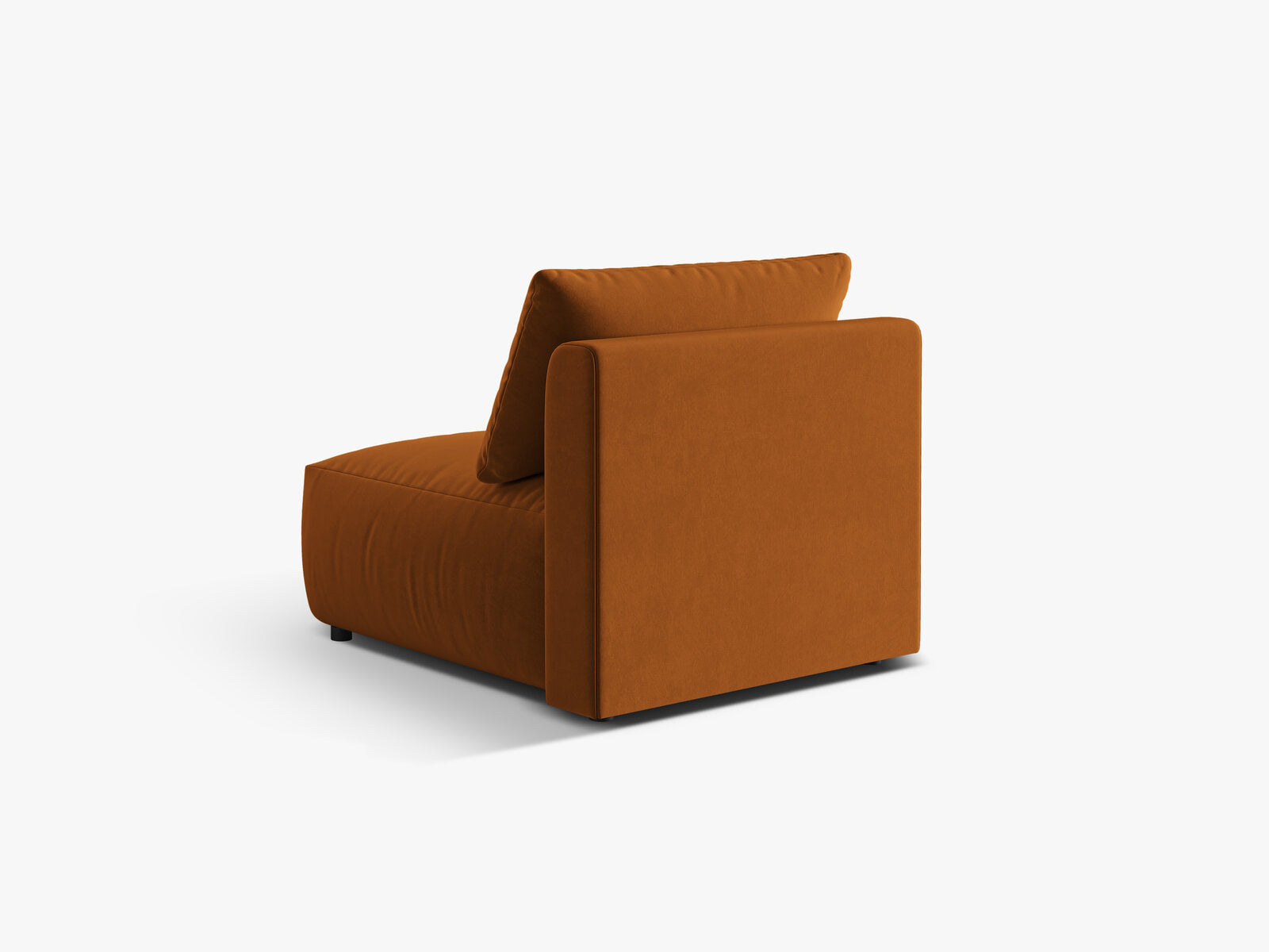 Micadoni Modul Chris 1-Sitzer Samt Terrakotta