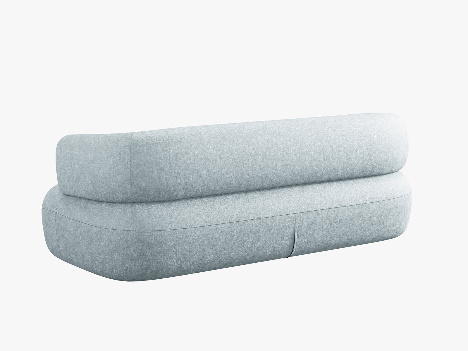 Micadoni Sofa Jenny 2-Sitzer Chenille Perfect Harmony Hellblau
