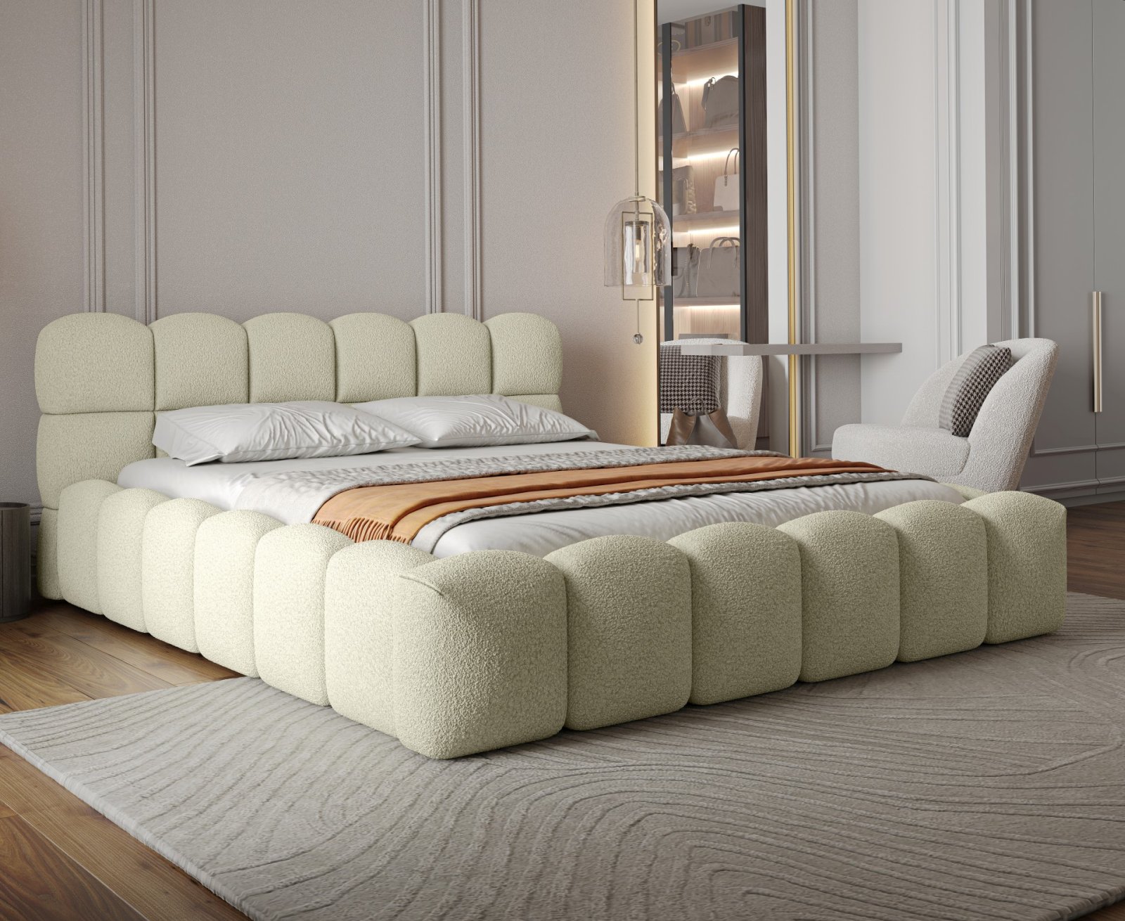 Polsterbett VENTO-SLIM Quelle 180 mit Metallrahmen Quelle 02 moebelfaktor