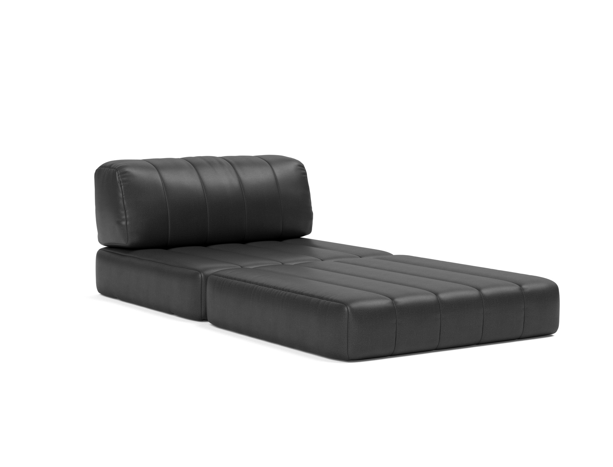 Schlafsessel CozyPad Lederoptik Faunal 550-Black