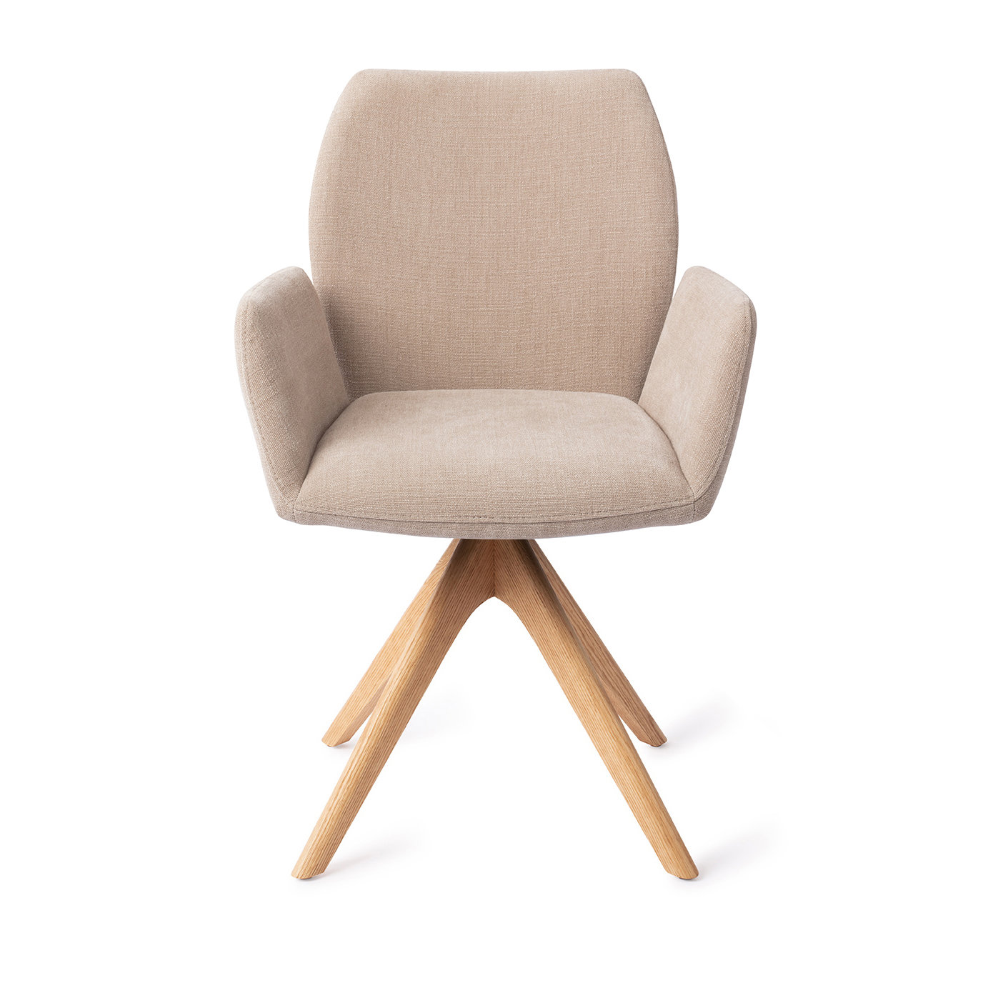 Jesper Home Esszimmerstuhl Misaki Sand Strand Revolve Eiche Natur