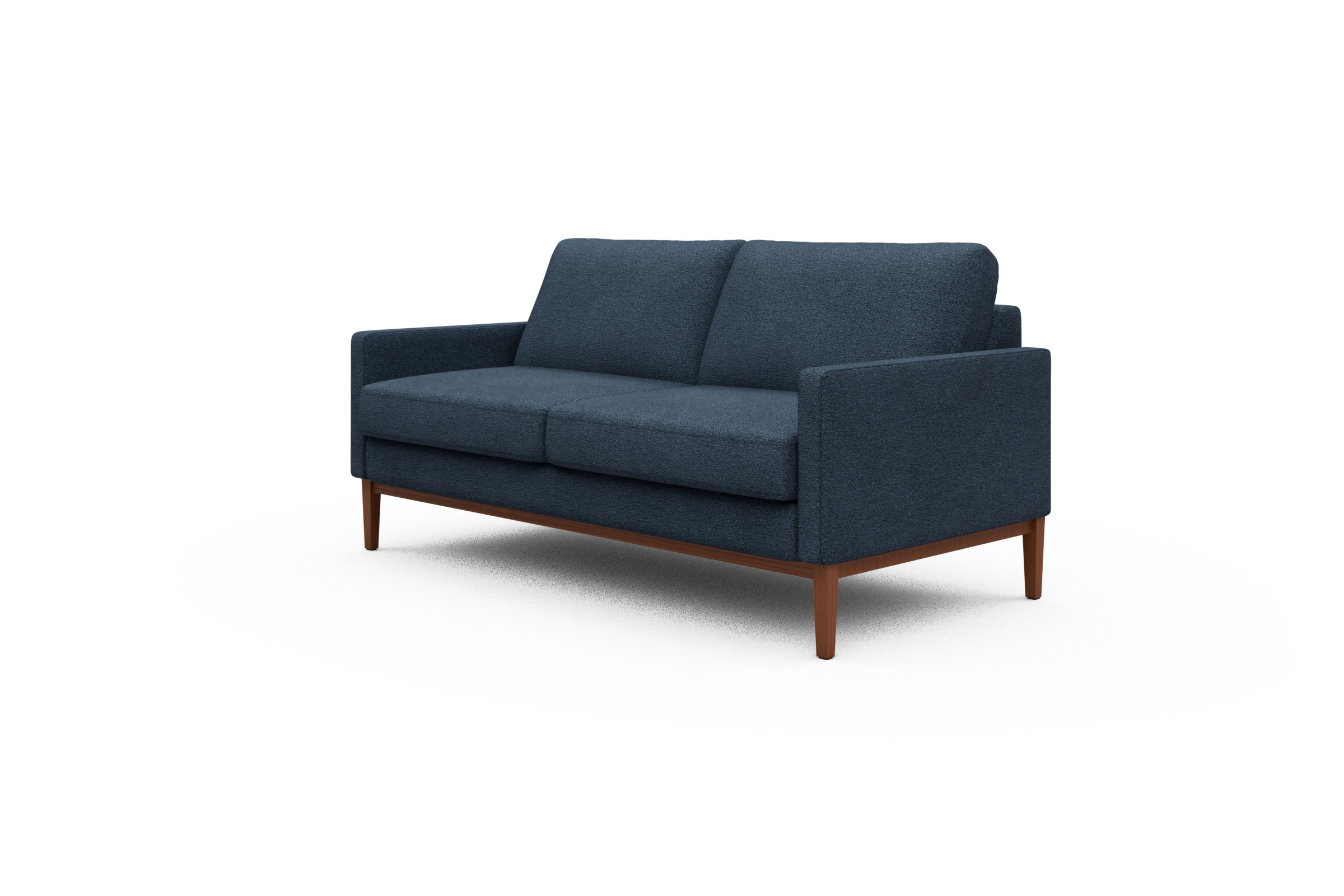Sofa Bodo 2,5-Sitzer Boucle-Blue