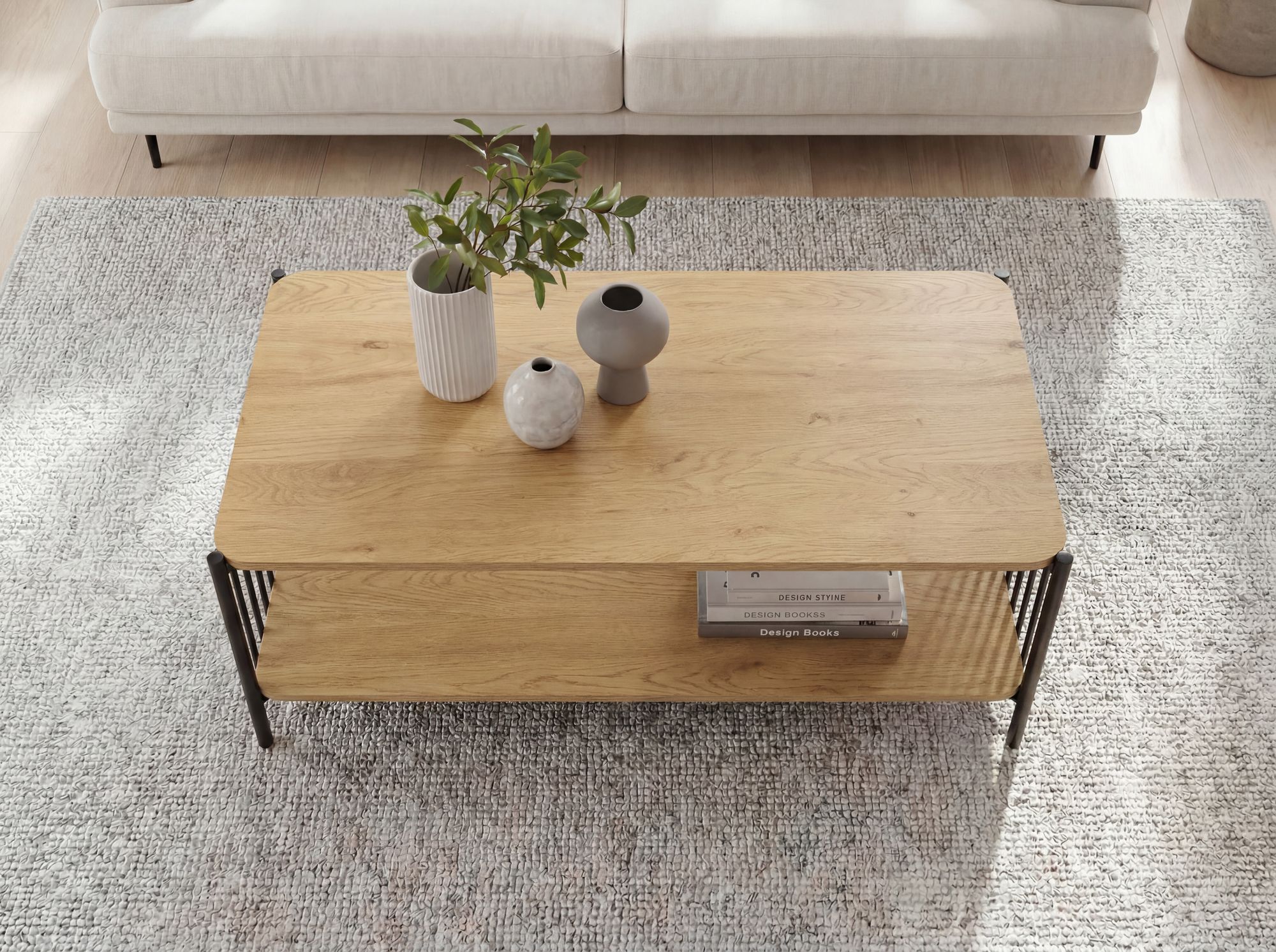Couchtisch Sparbu Braun 110 × 60 × 42 cm