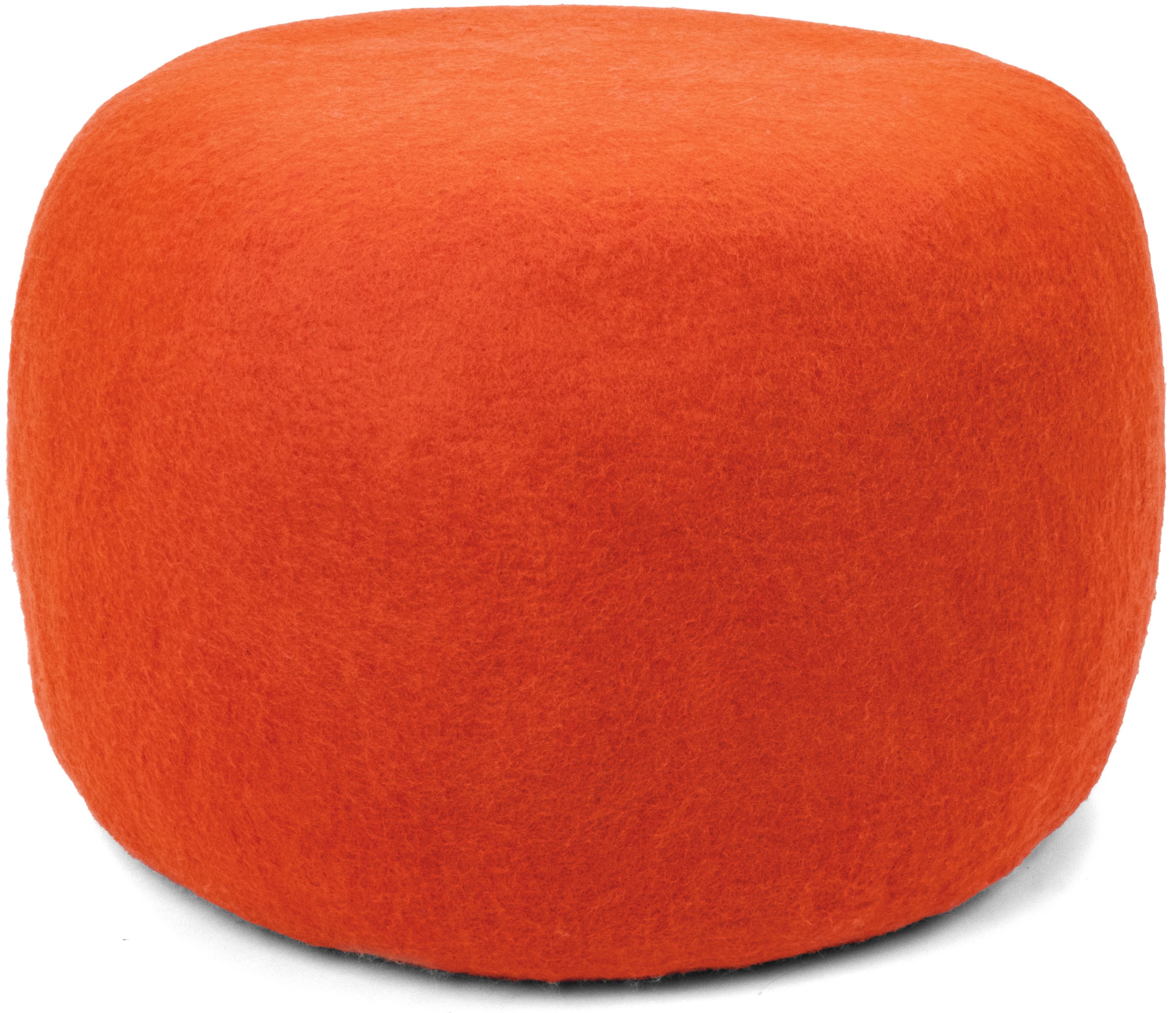 myfelt Mats Colour Pouf Rotorange Ø 48 x 18 cm