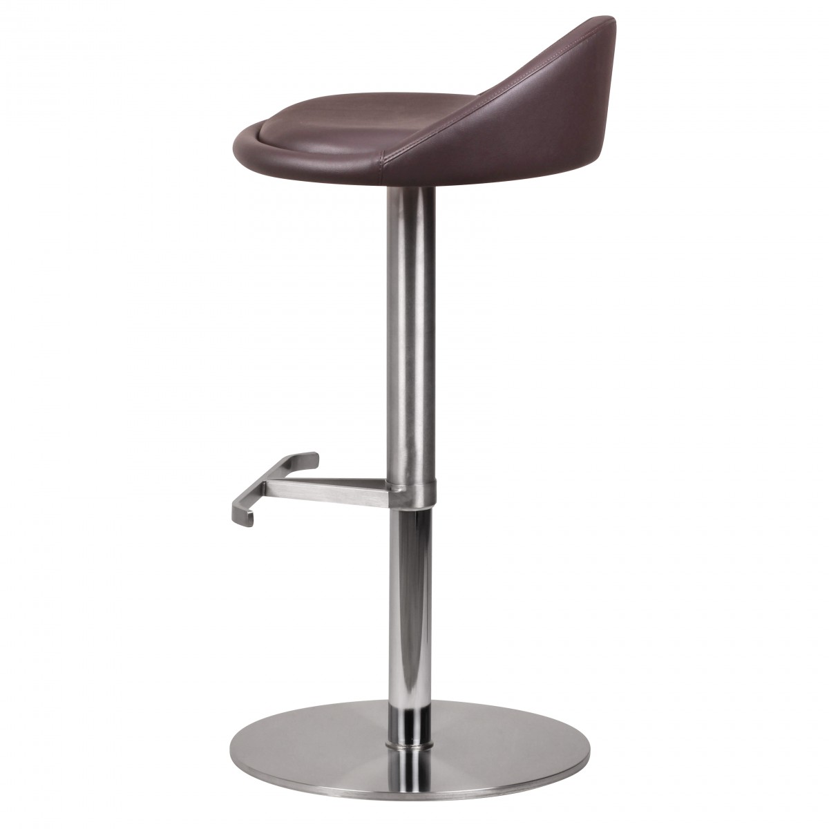 Barhocker Vigra Metall Braun Ø 43 × H 90 cm