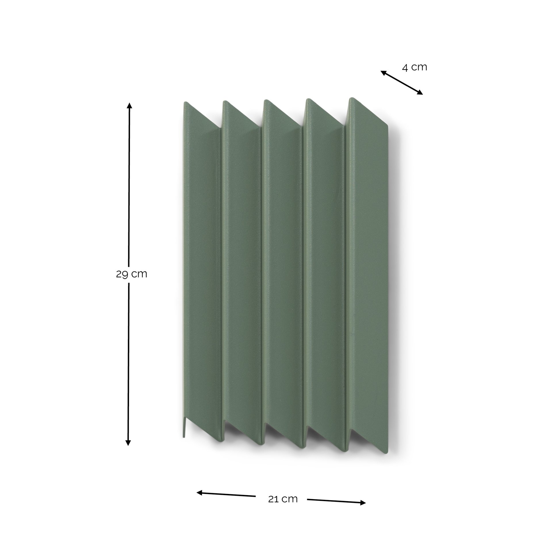 Spinder Design Wandgarderobe Sensu Medium Dusty Green