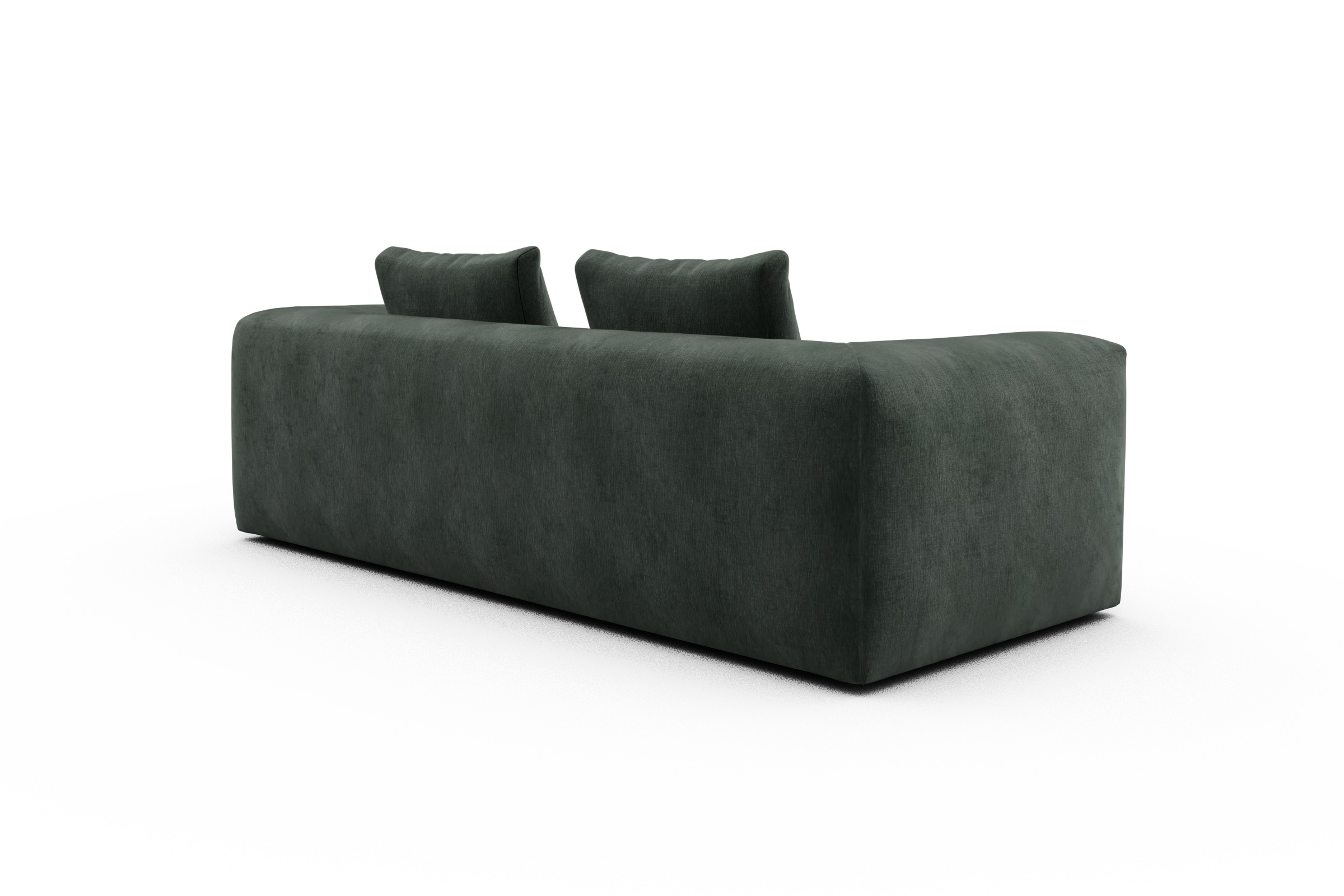 Sofa Fred 3-Sitzer Smooth-Laurel-Green