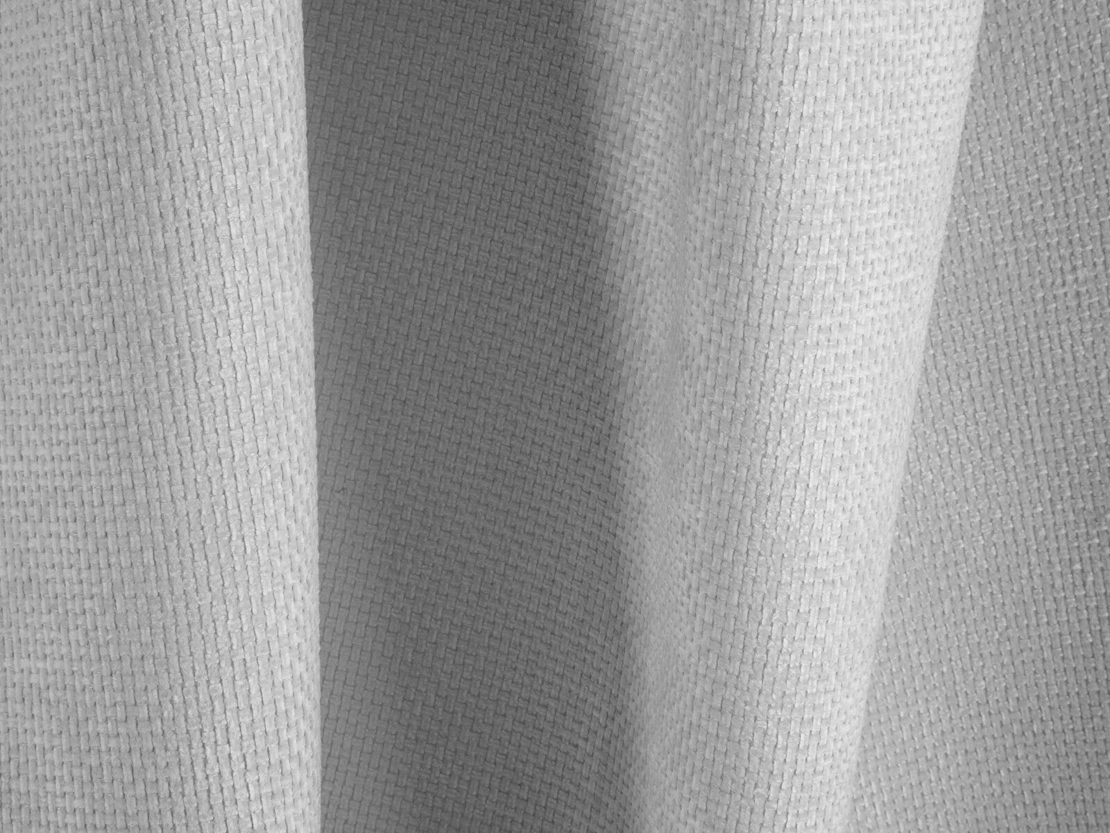 Micadoni Jamie Samtiger Kopfteil 140 cm (H 95 cm) Chenille Eden Silber 200x95