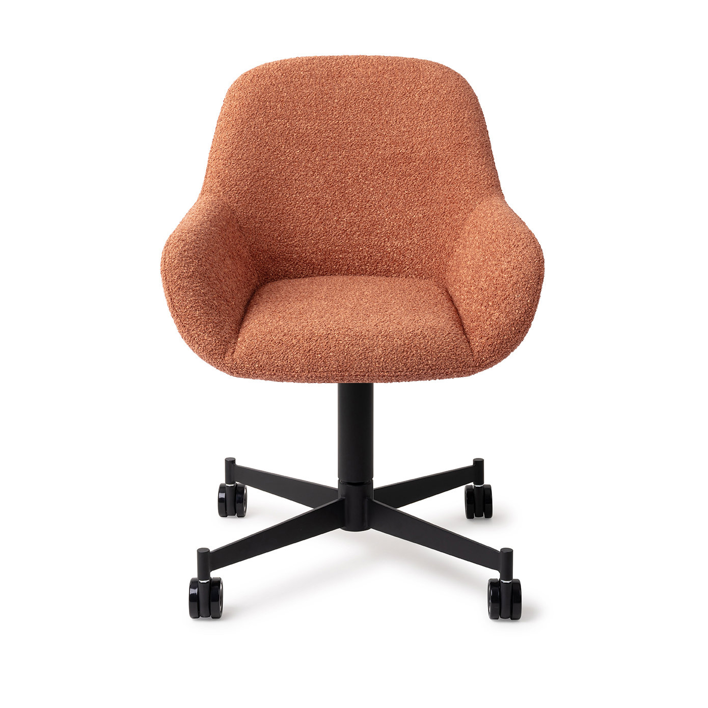 Jesper Home Esszimmerstuhl Kushi Amber Autumn Caster Schwarz
