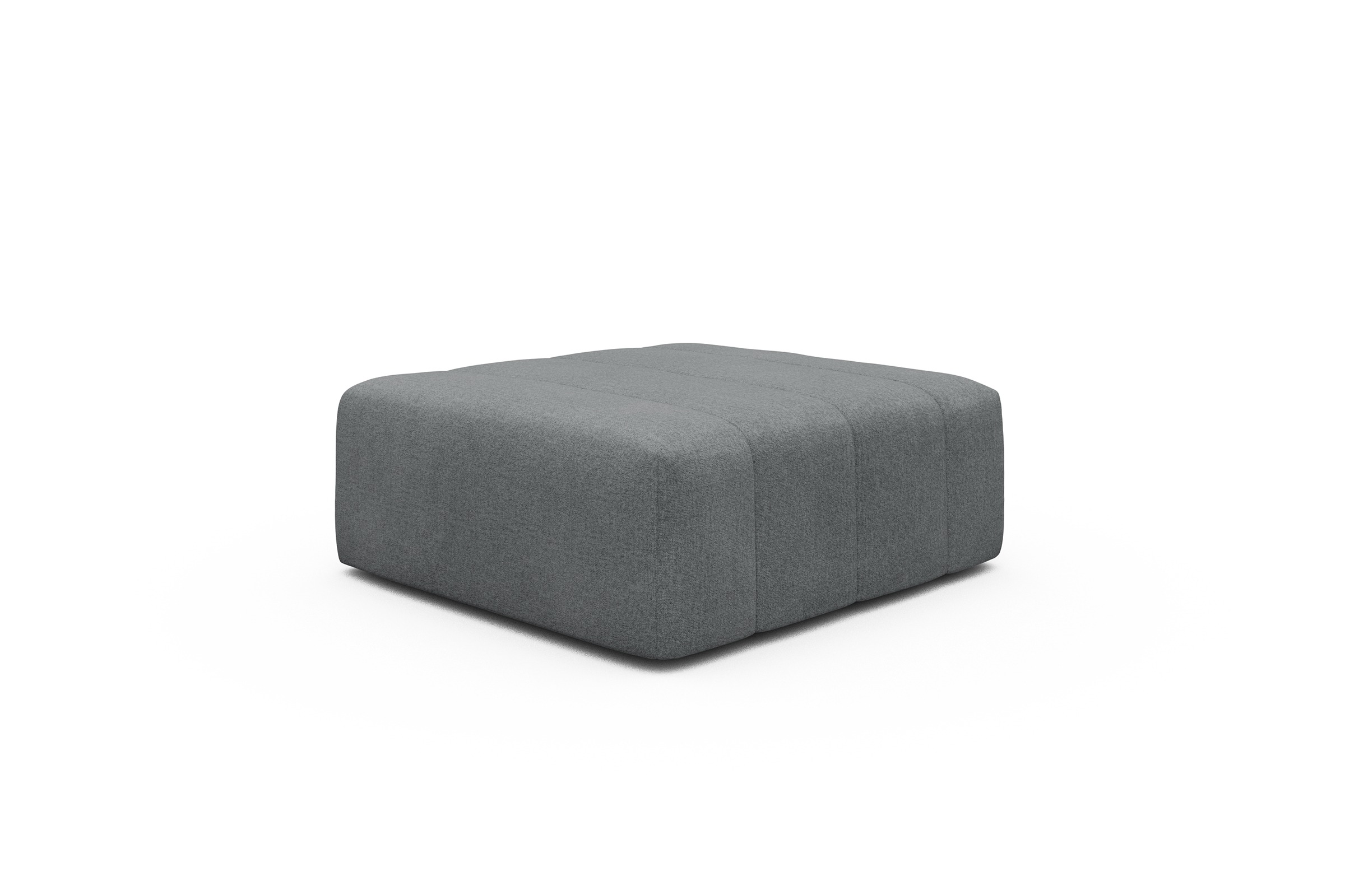 Sitzhocker Hugo Ottomane Casone-Gravel-Grey