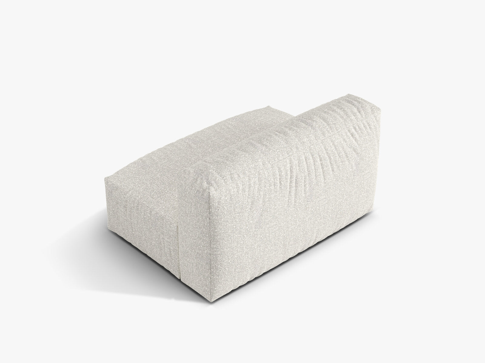 Micadoni Modul Martina 1-Sitzer Groß Boucle Monet Grau Beige Melange